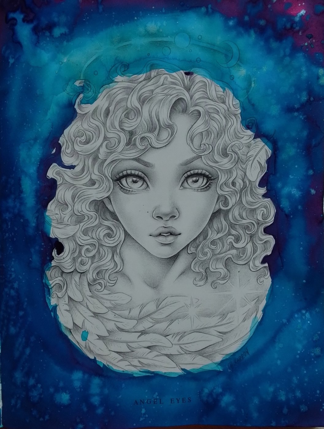 Взгляд ангела от DarColorBook (3/4)