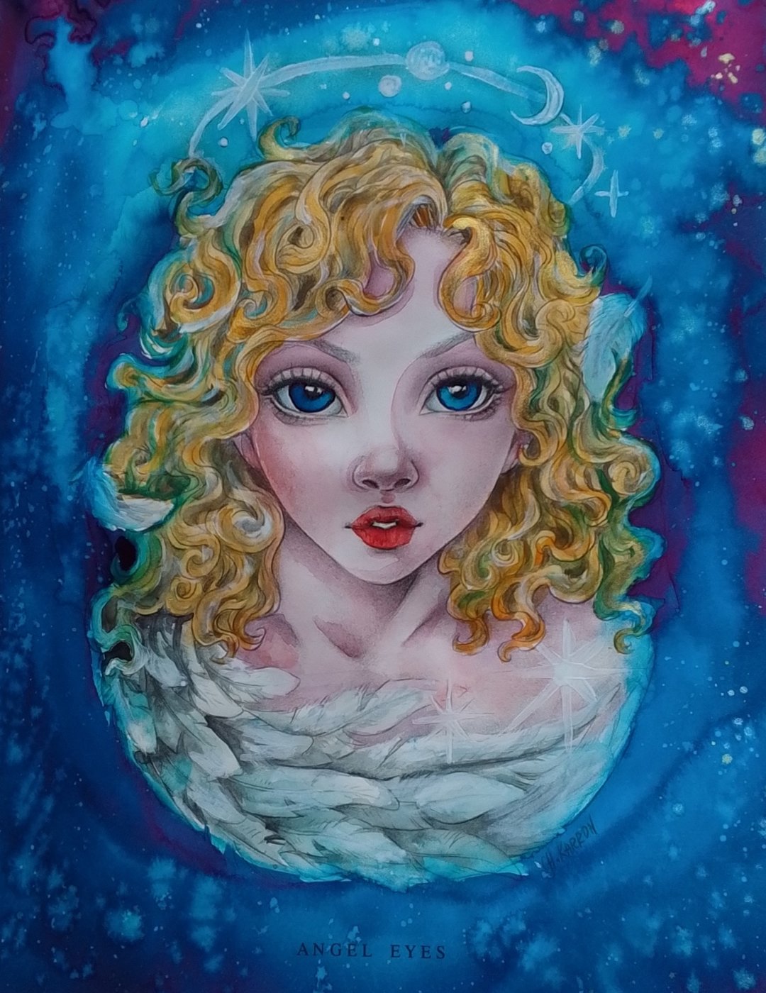 Взгляд ангела от DarColorBook (2/4)