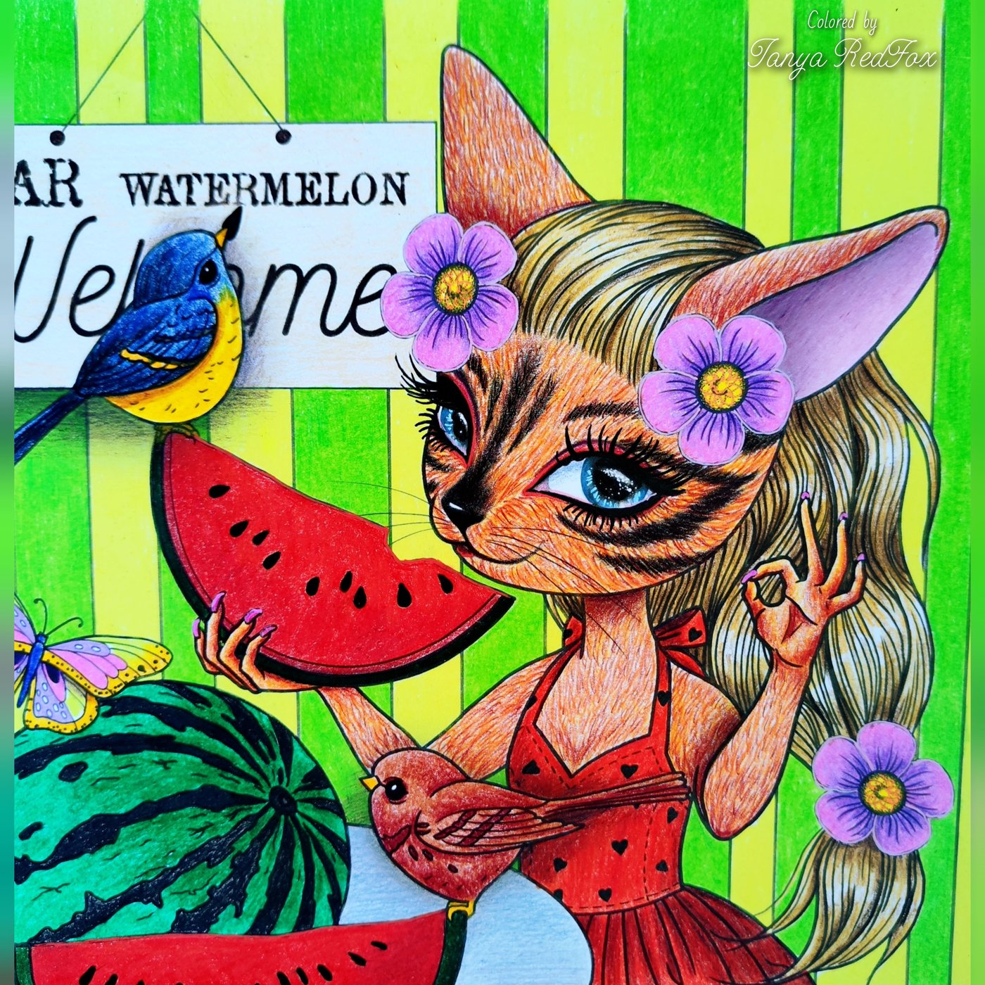 🍉 летнее настроение от Tanya RedFox