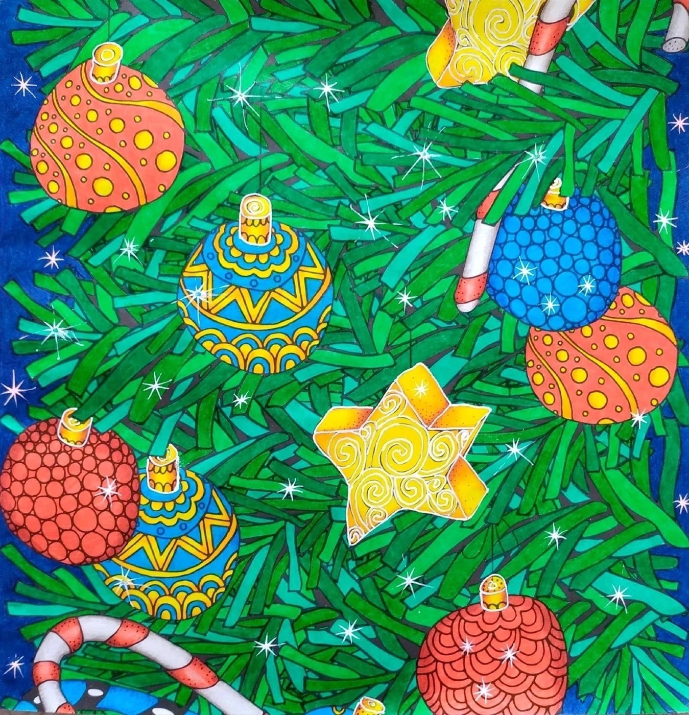 Работа от Daria_coloring_hobby