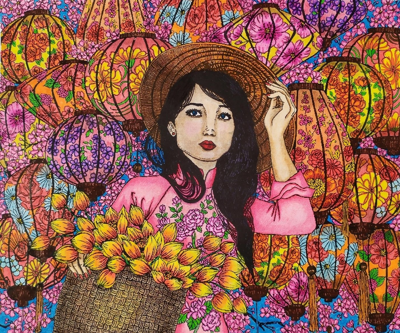 Работа от Daria_coloring_hobby