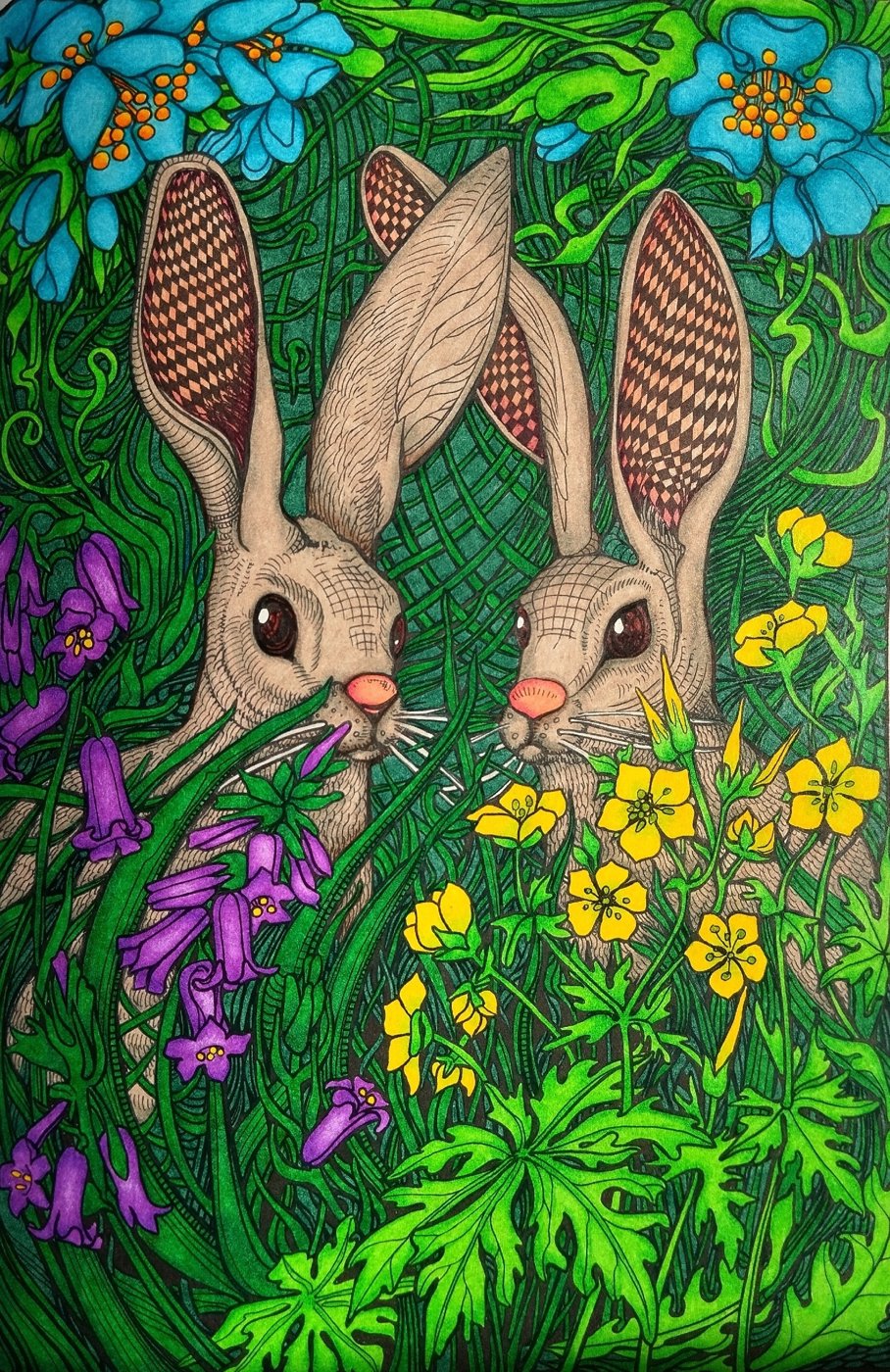 Работа от Daria_coloring_hobby