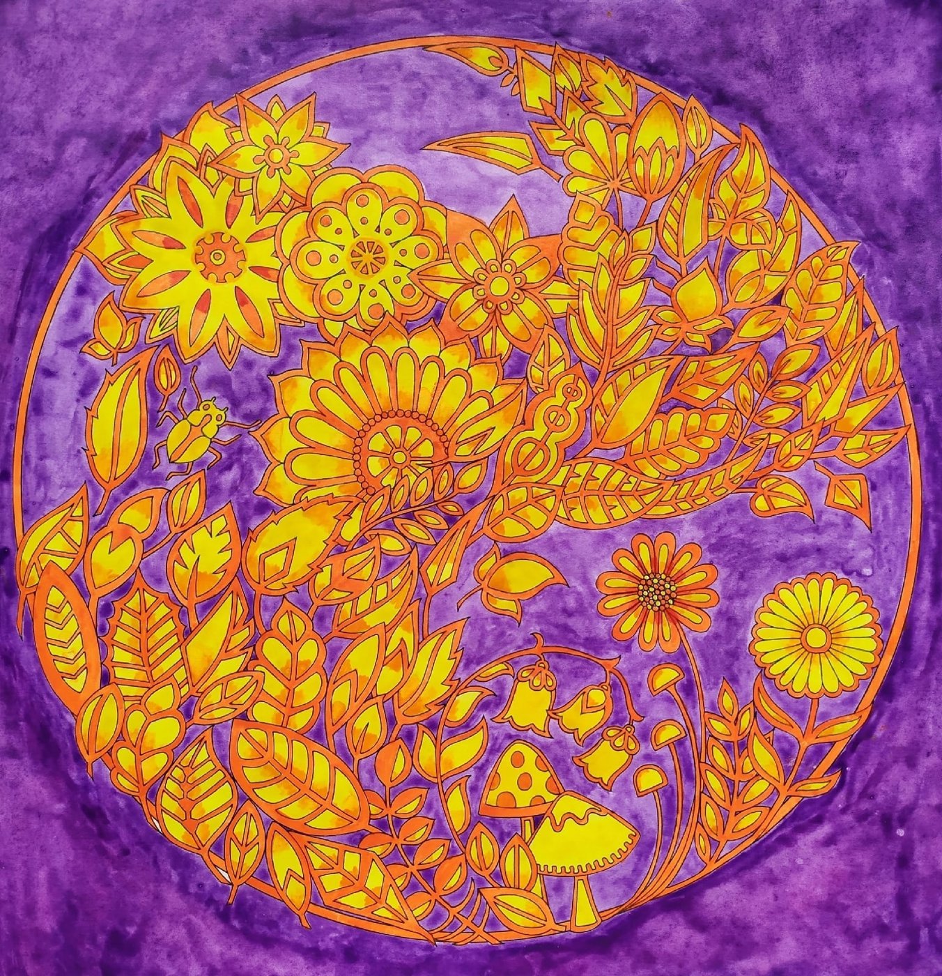 Работа от Daria_coloring_hobby