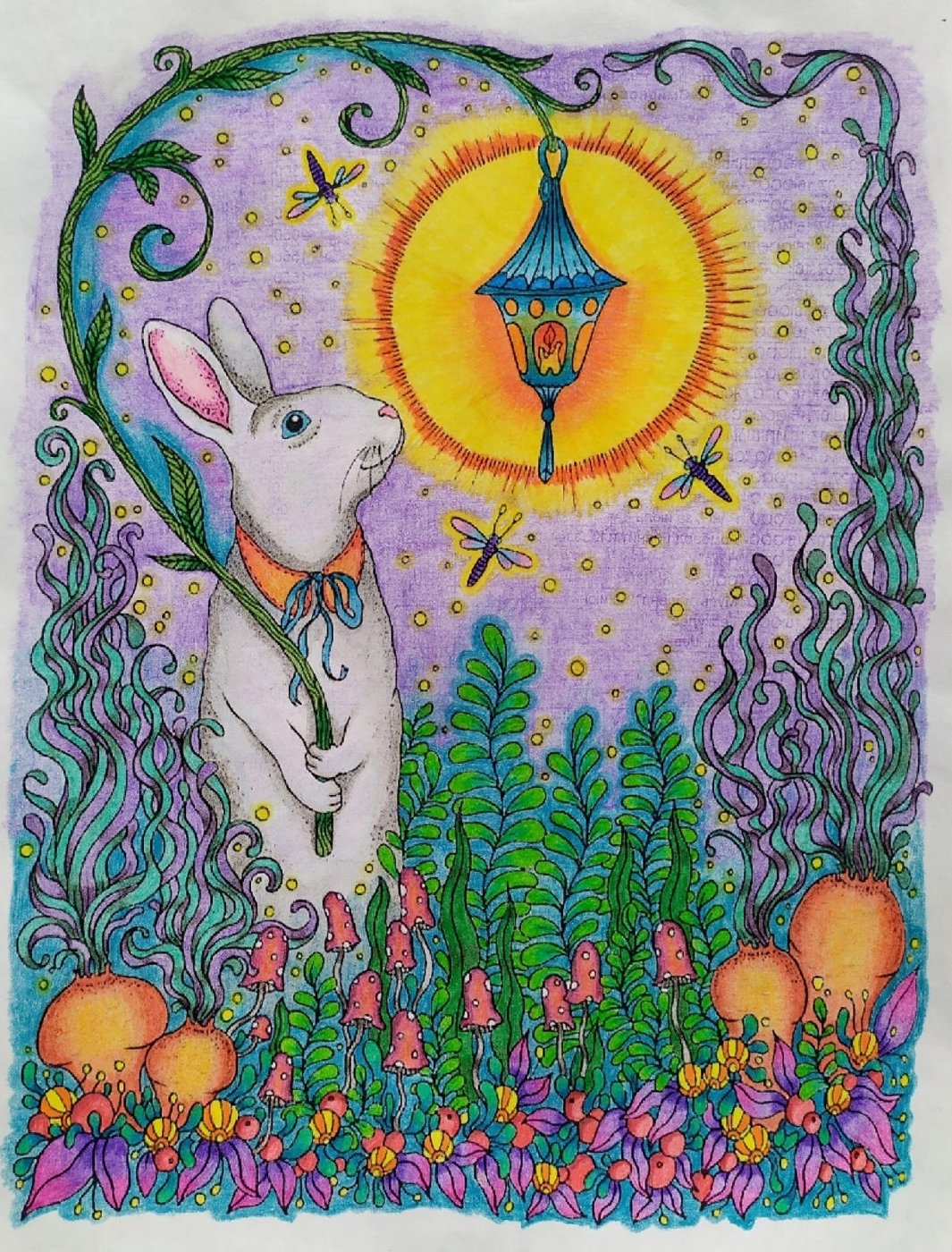 Работа от Daria_coloring_hobby