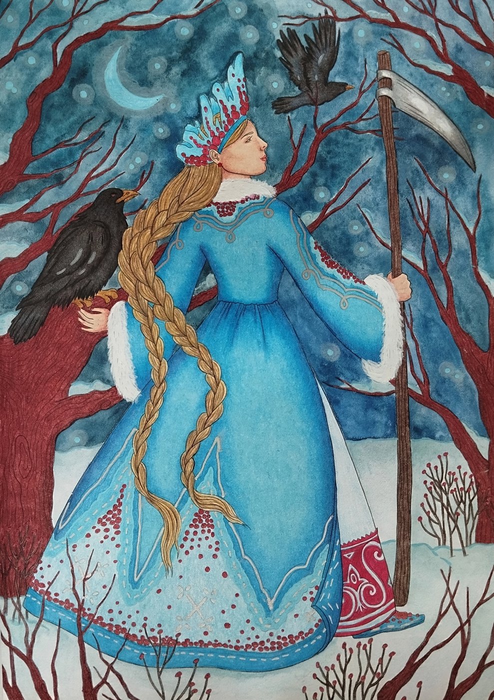 Работа от Daria_coloring_hobby