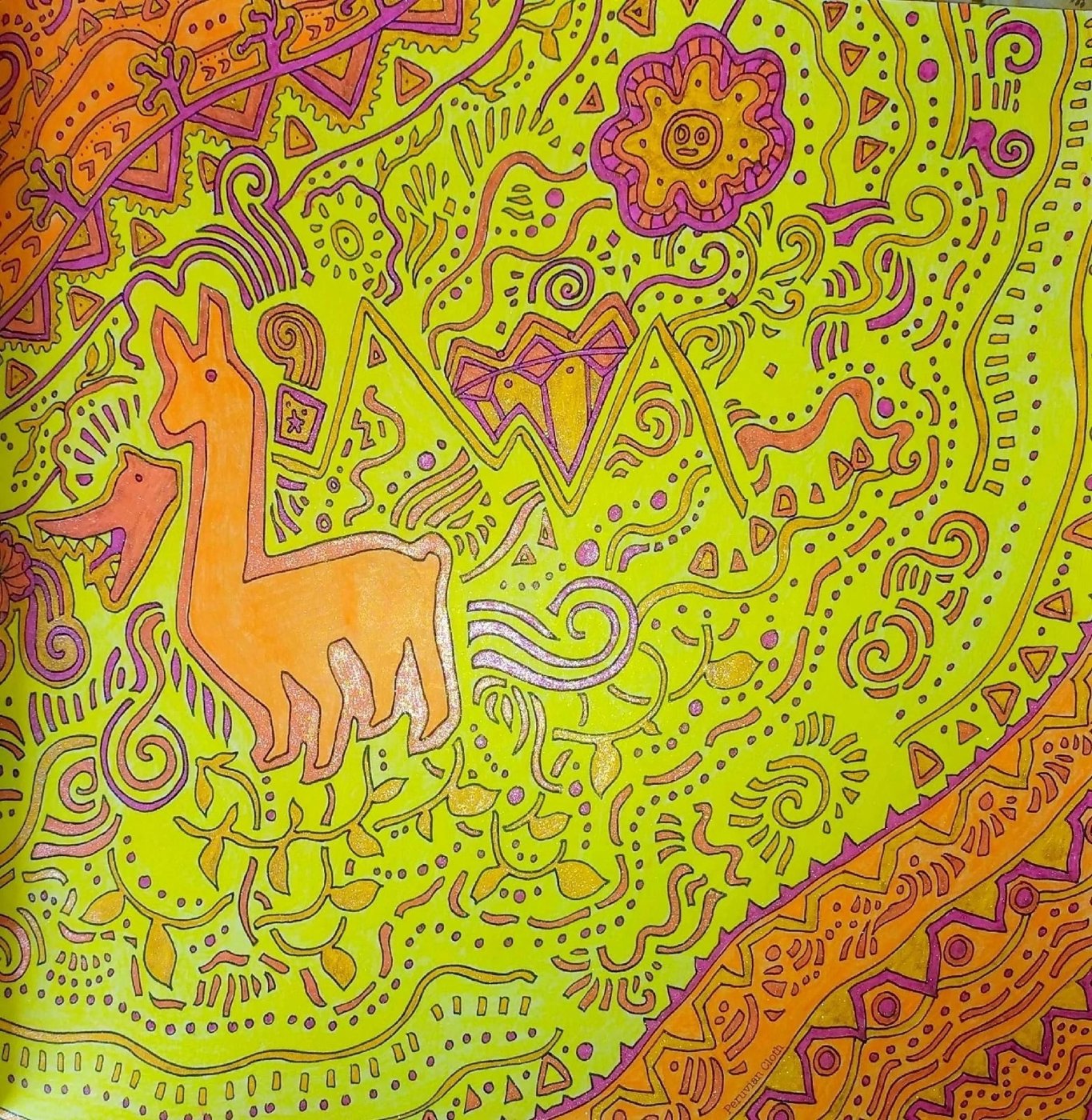 Работа от Daria_coloring_hobby