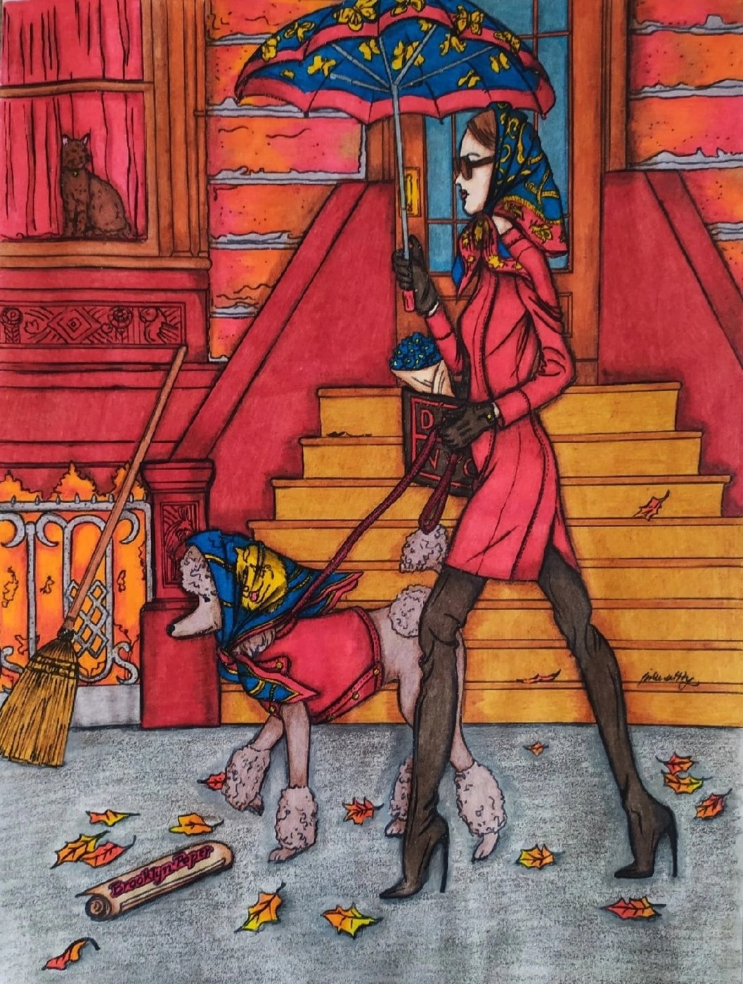 Работа от Daria_coloring_hobby