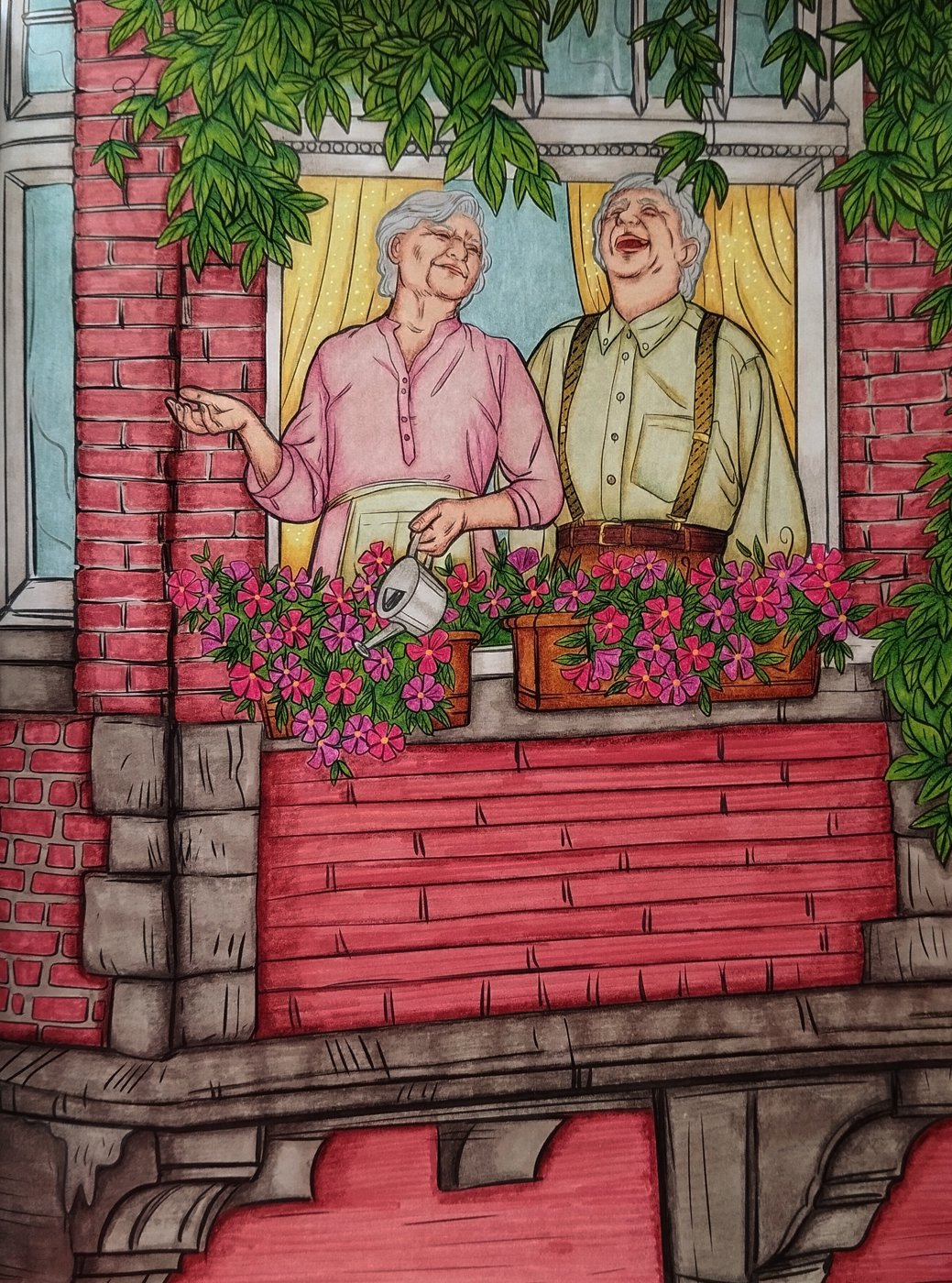 Работа от Daria_coloring_hobby