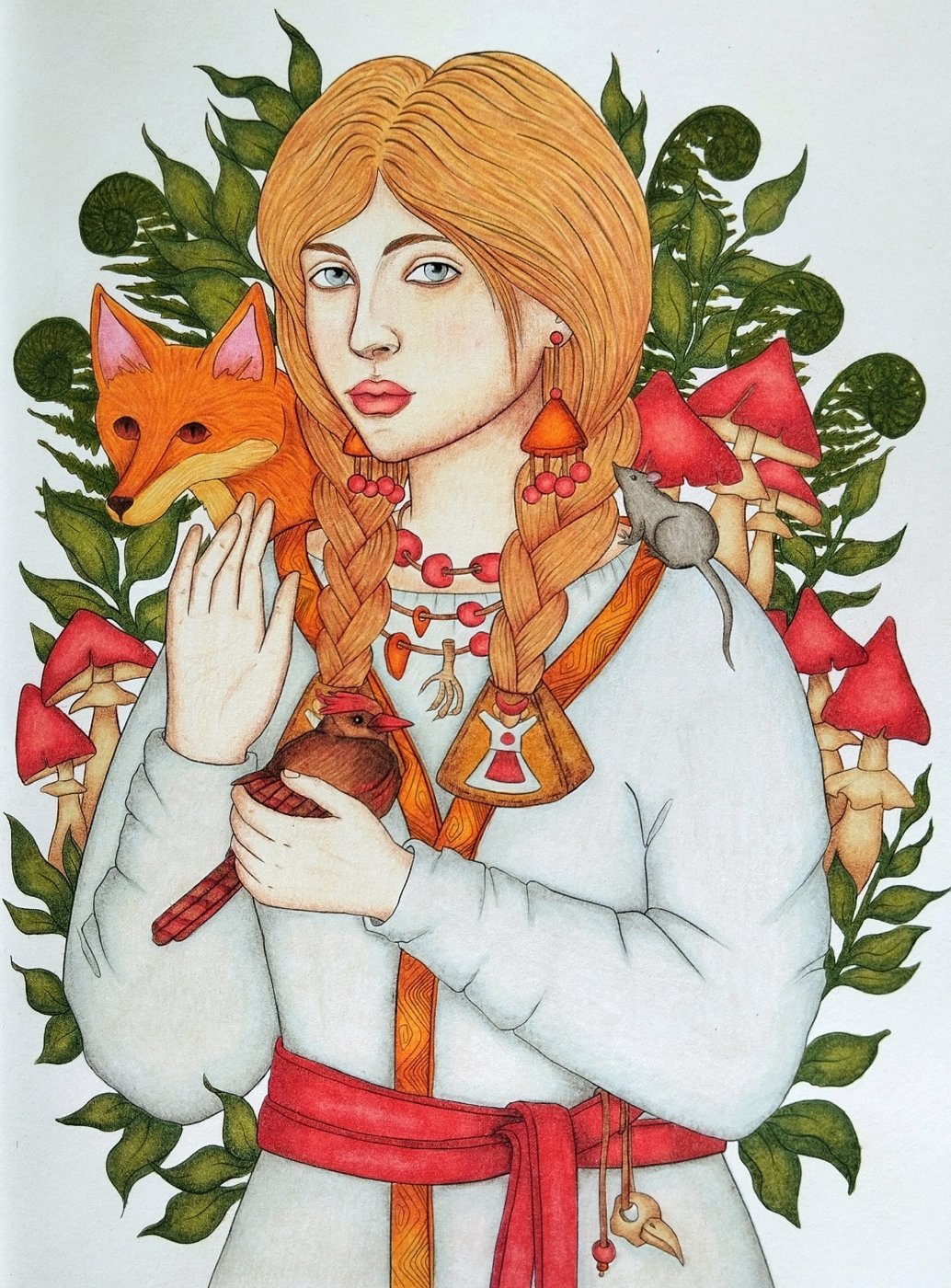 Работа от Daria_coloring_hobby