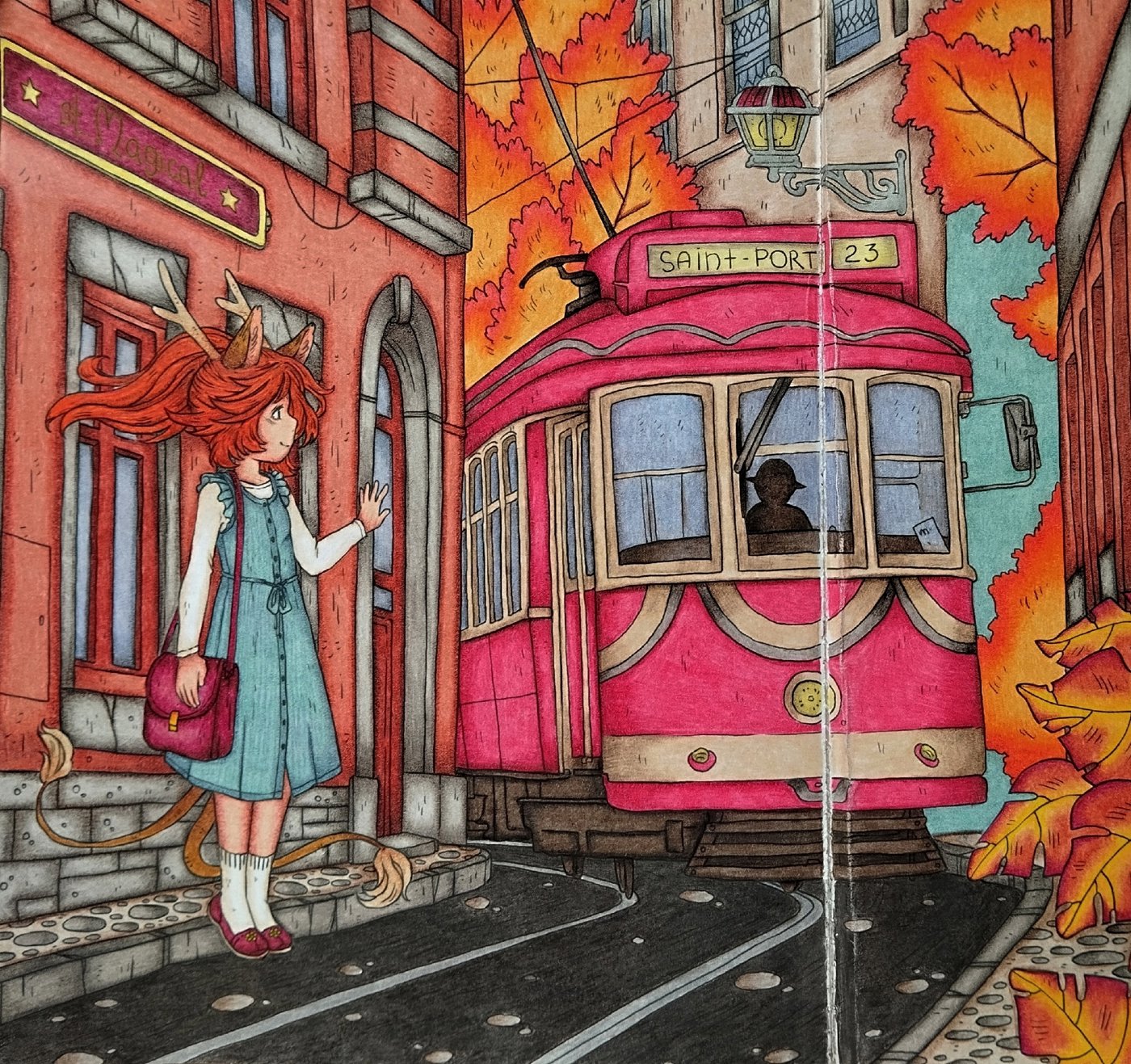 Работа от Daria_coloring_hobby