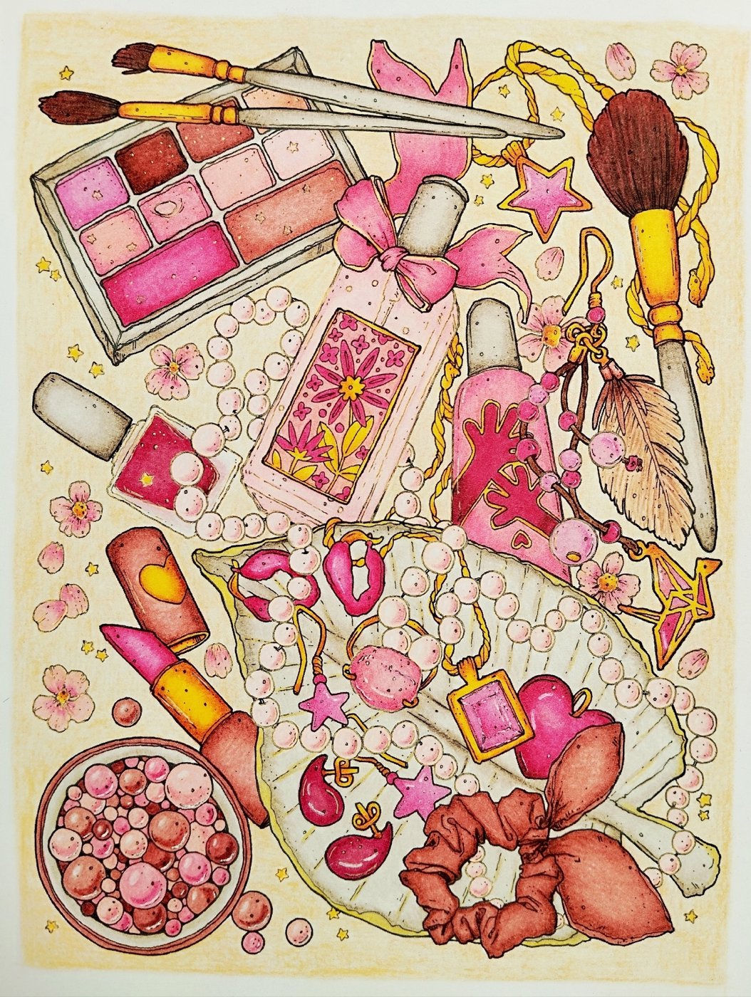Работа от Daria_coloring_hobby