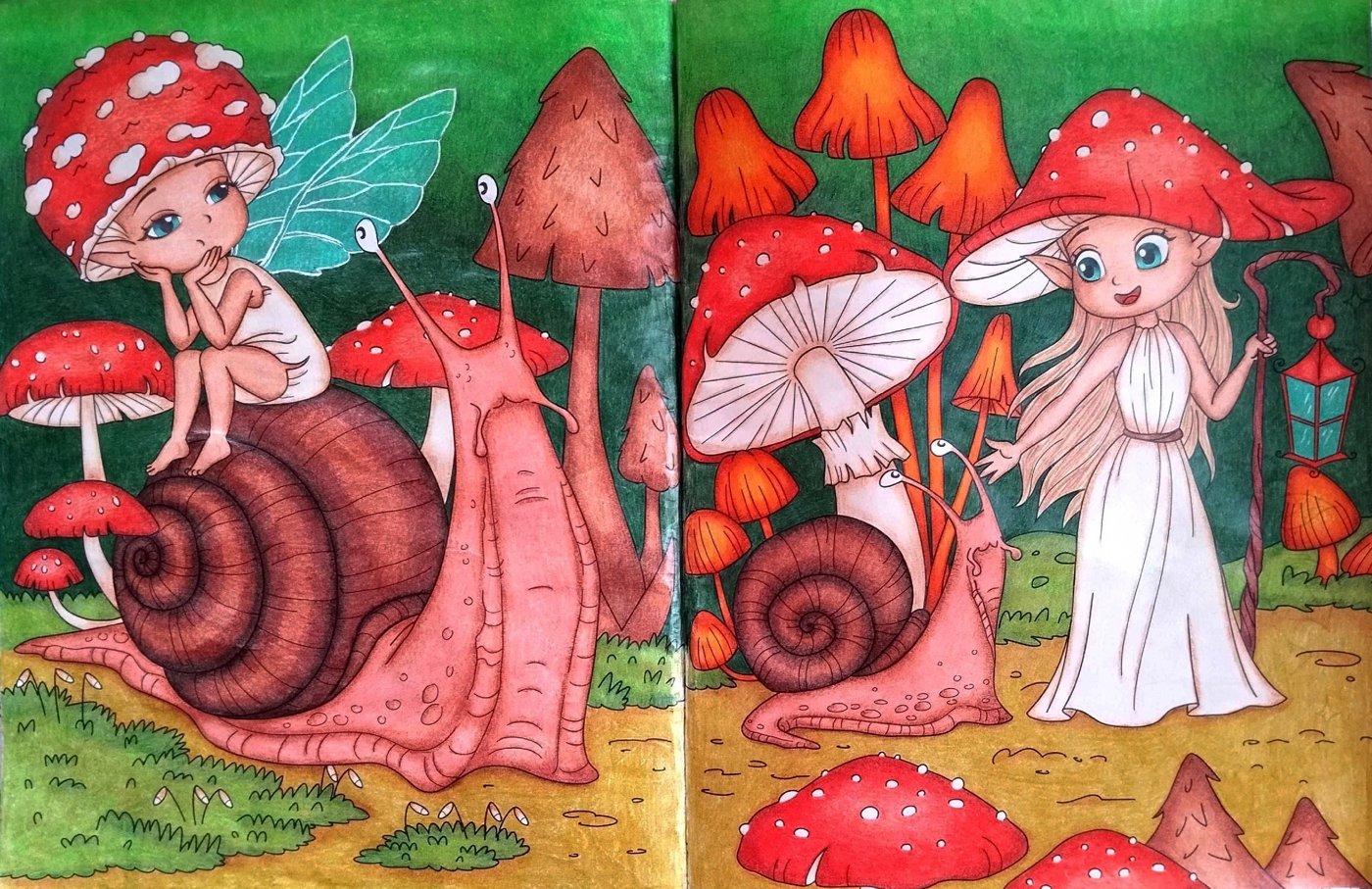 Работа от Daria_coloring_hobby