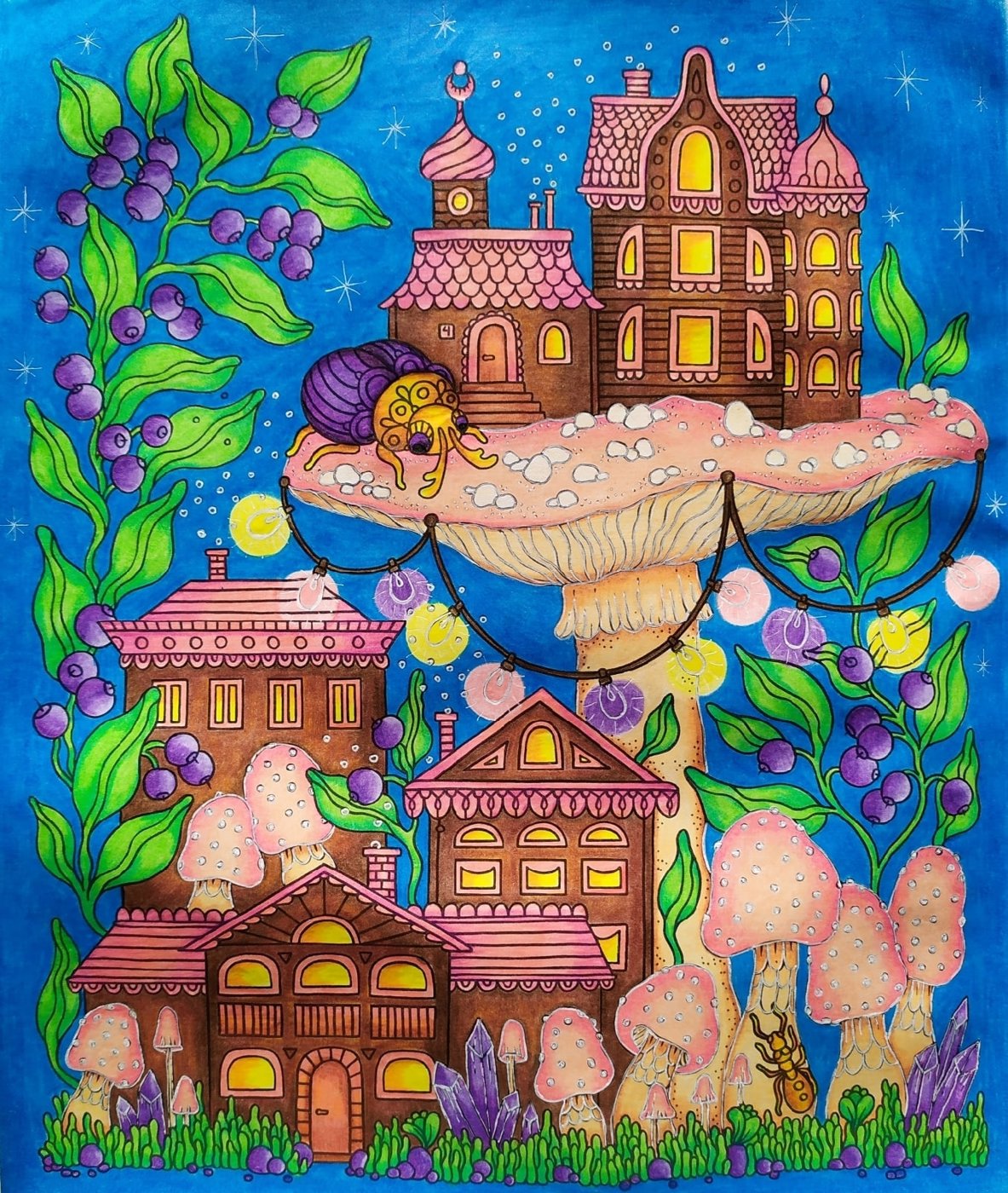 Работа от Daria_coloring_hobby