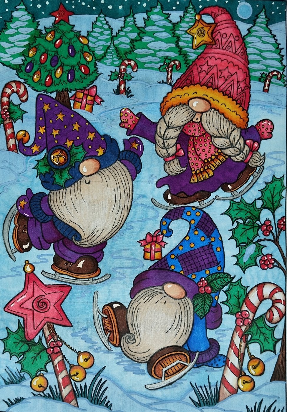 Работа от Daria_coloring_hobby