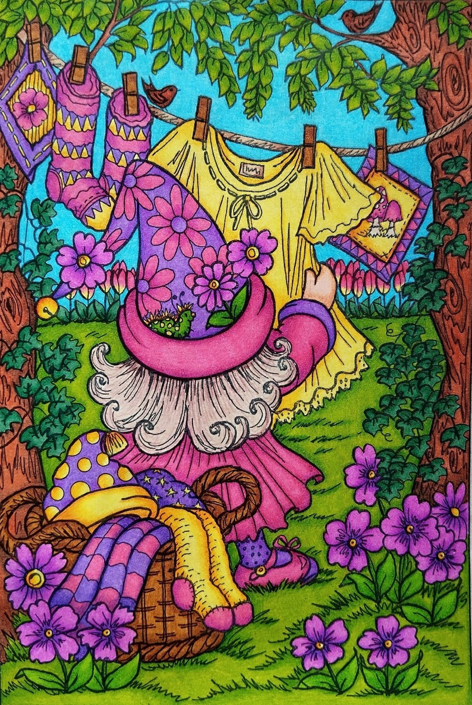 Работа от Daria_coloring_hobby
