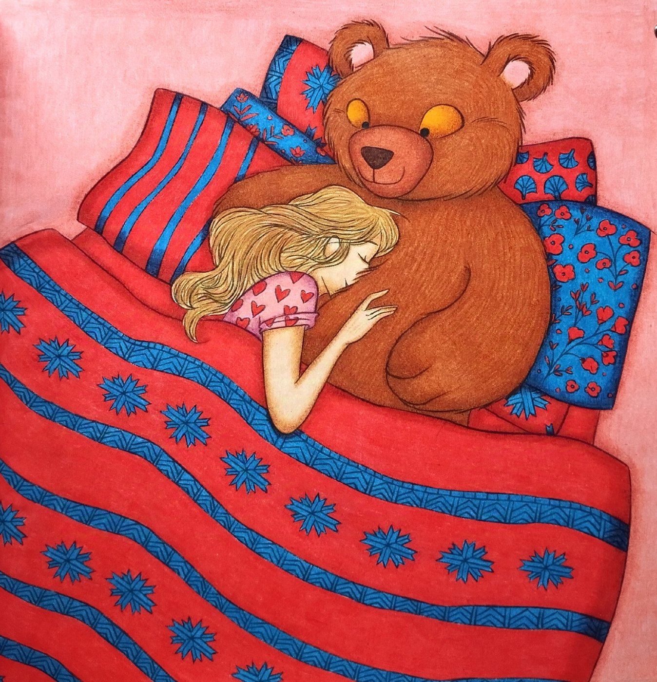 Работа от Daria_coloring_hobby