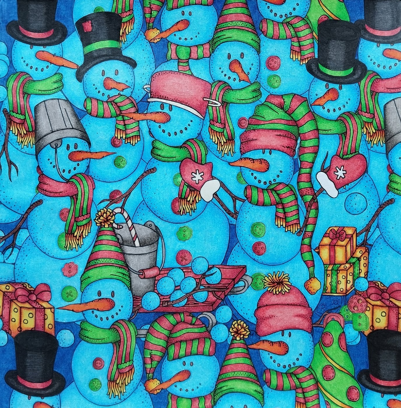 Работа от Daria_coloring_hobby