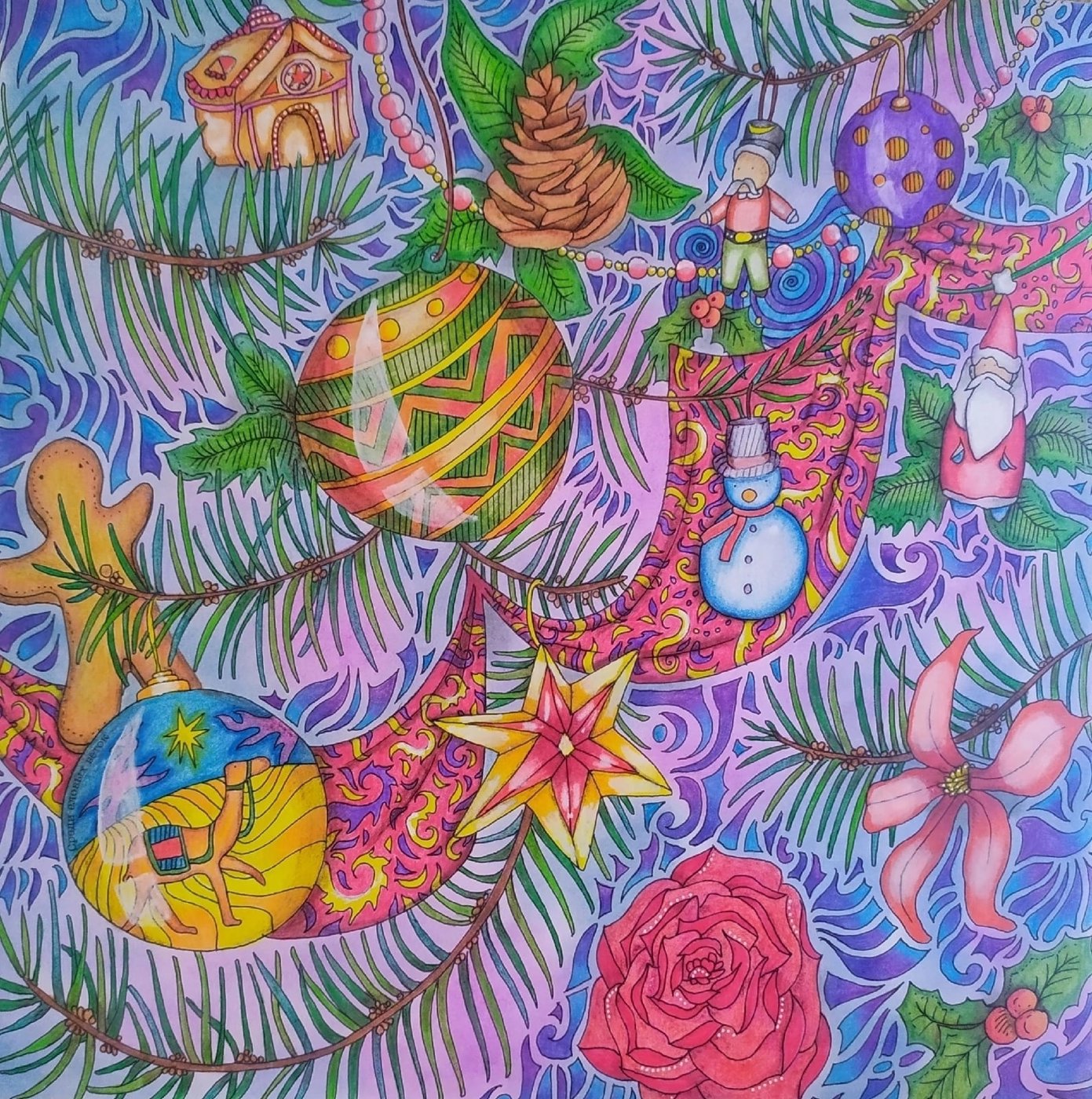 Работа от Daria_coloring_hobby