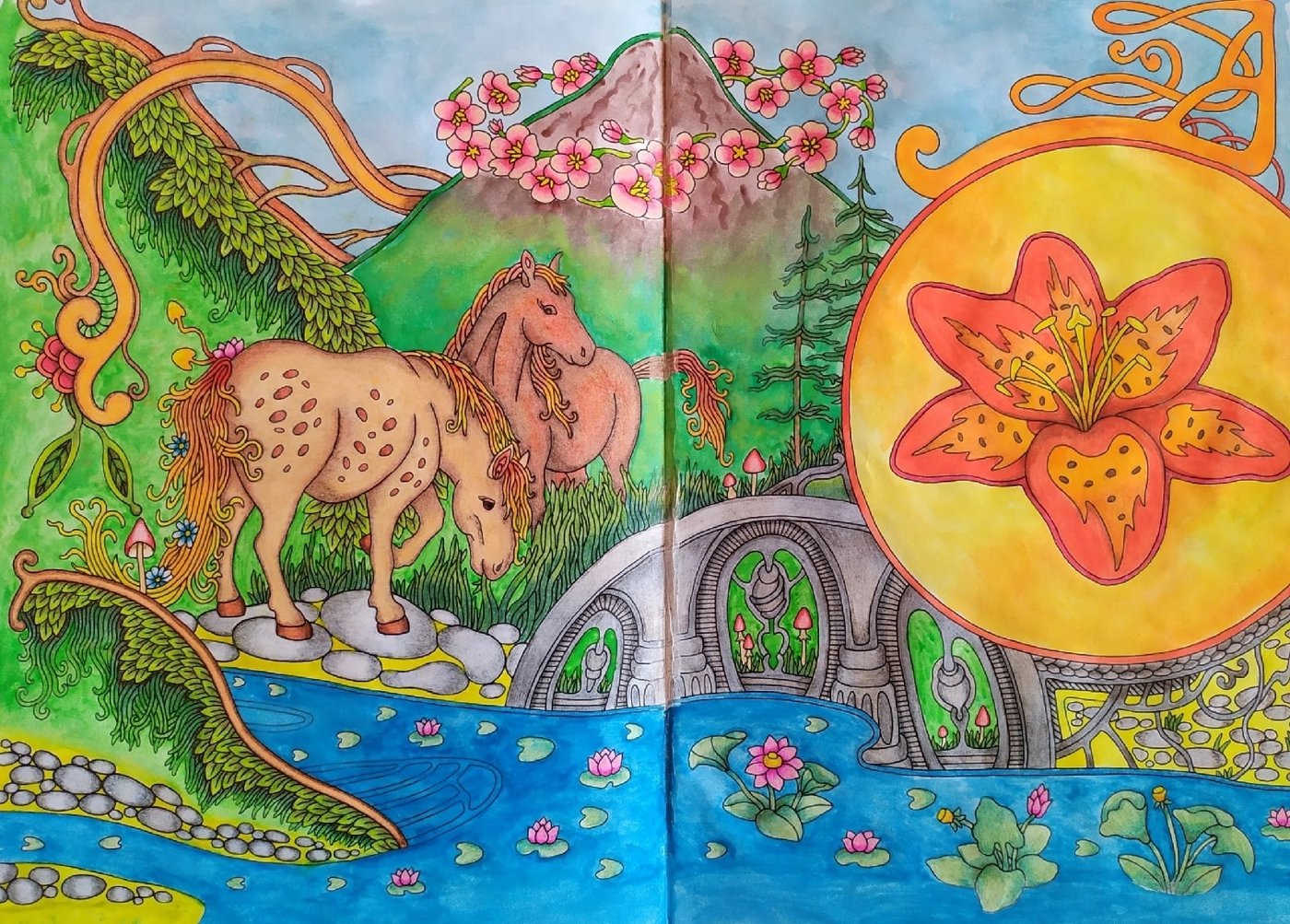 Работа от Daria_coloring_hobby