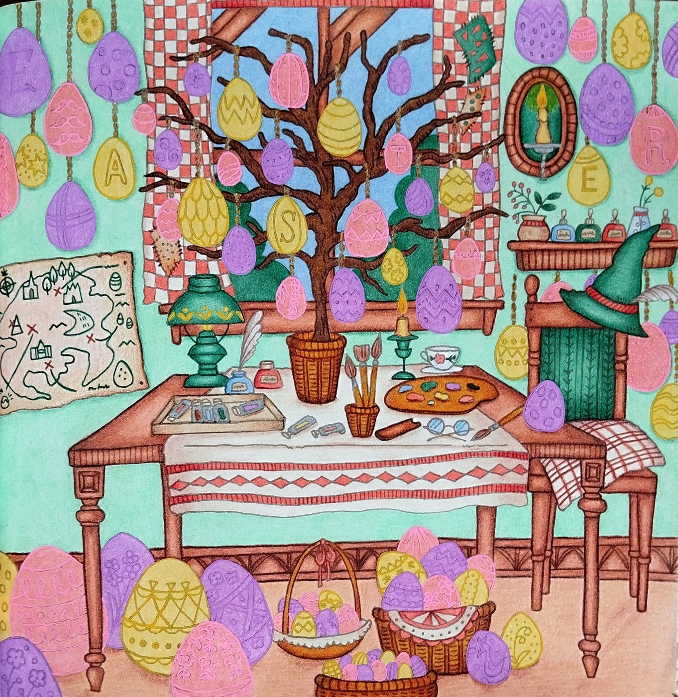 Пасхальное настроение от Daria_coloring_hobby