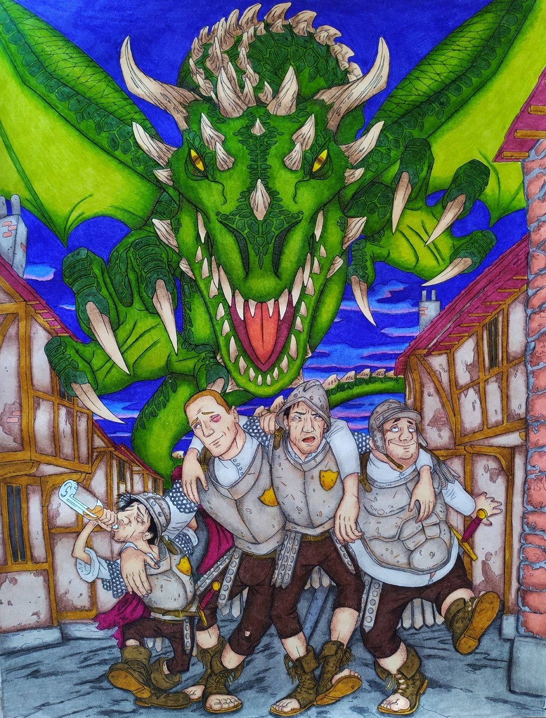Работа от Daria_coloring_hobby