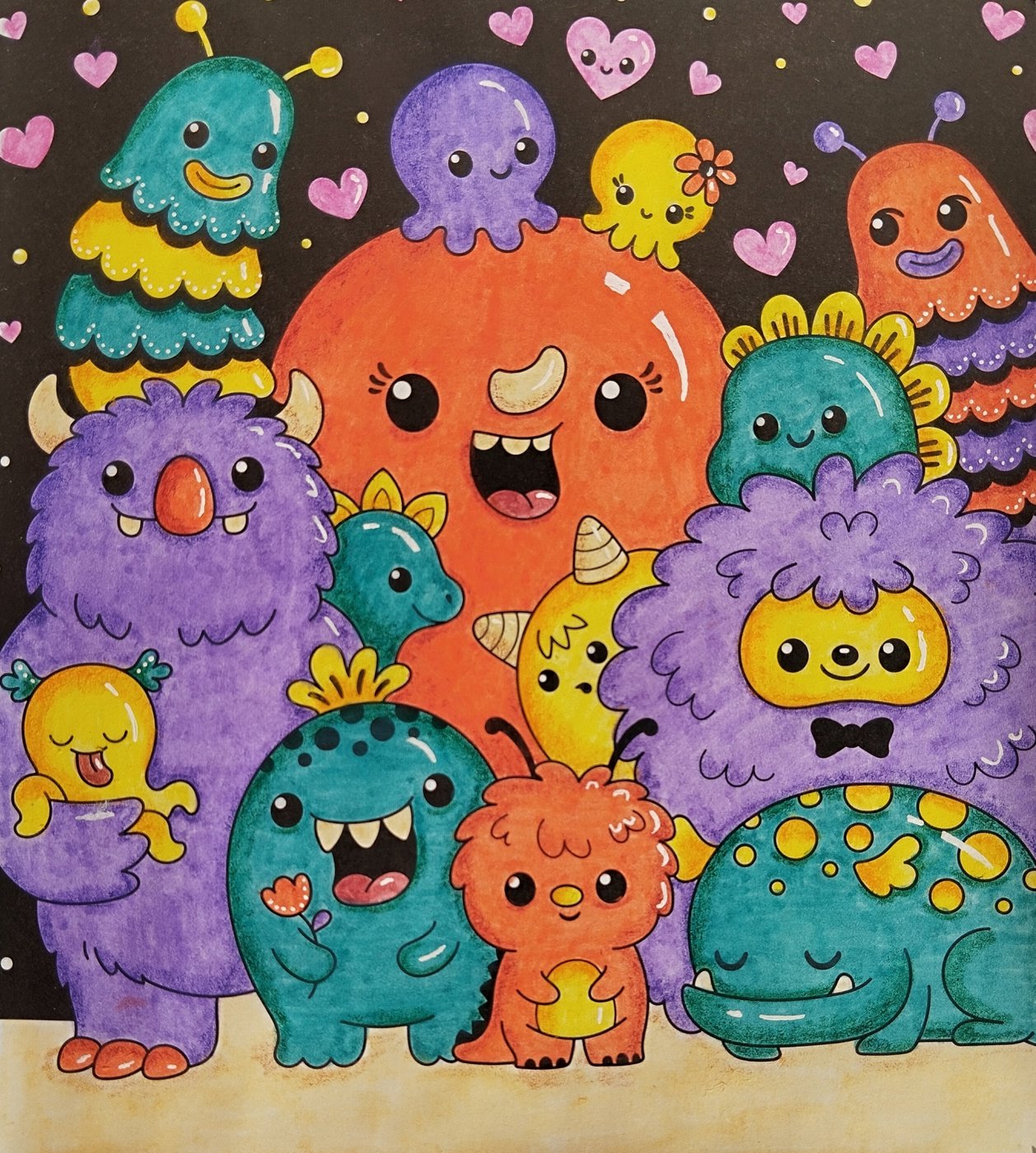 Работа от Daria_coloring_hobby