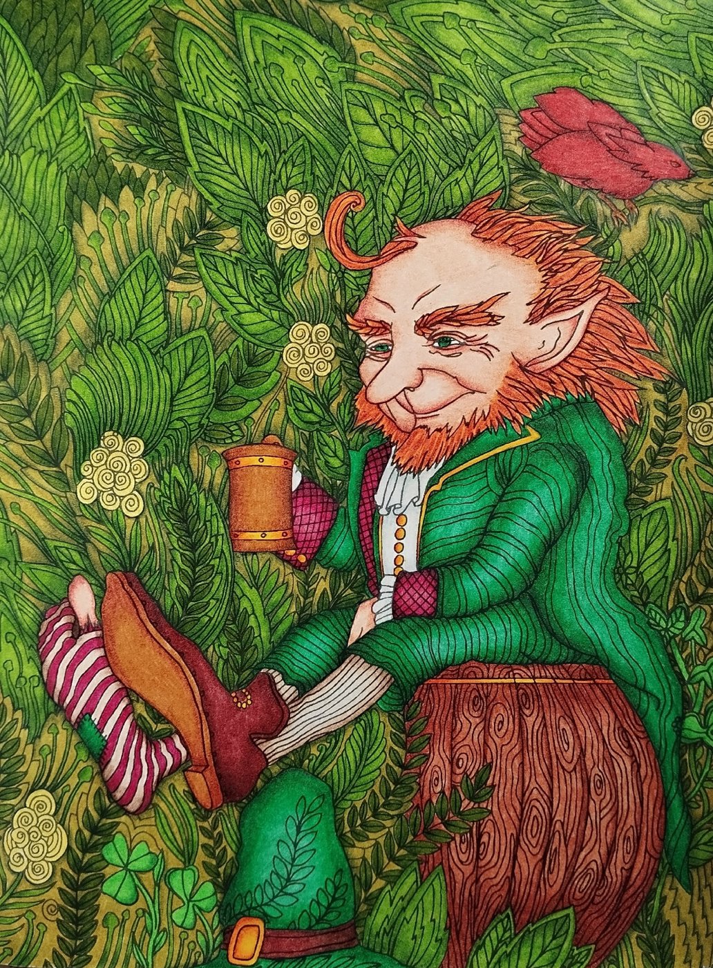 Работа от Daria_coloring_hobby