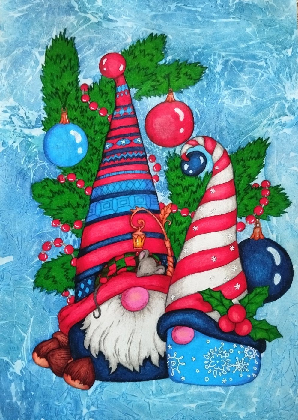 Работа от Daria_coloring_hobby