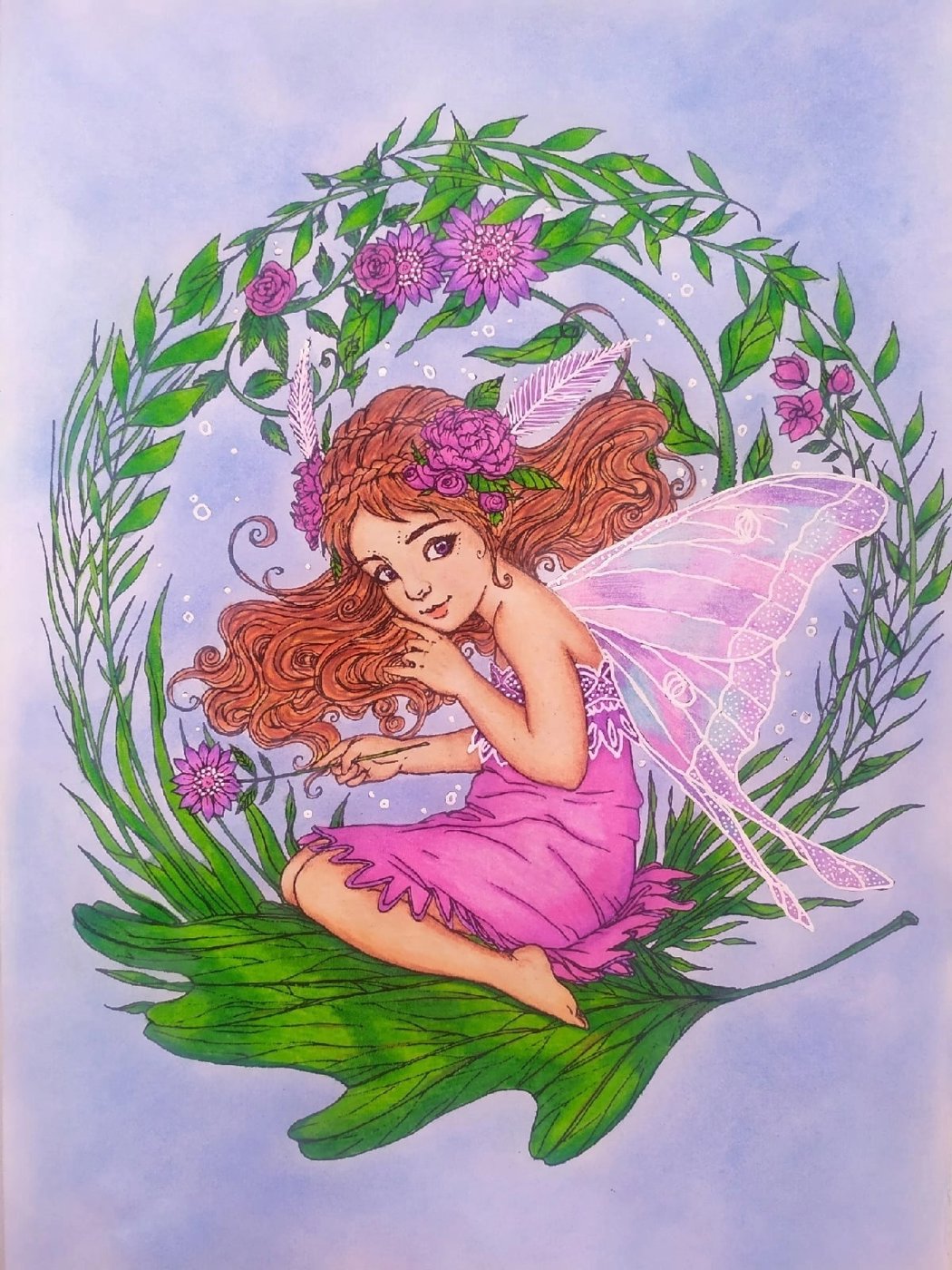 Работа от Daria_coloring_hobby