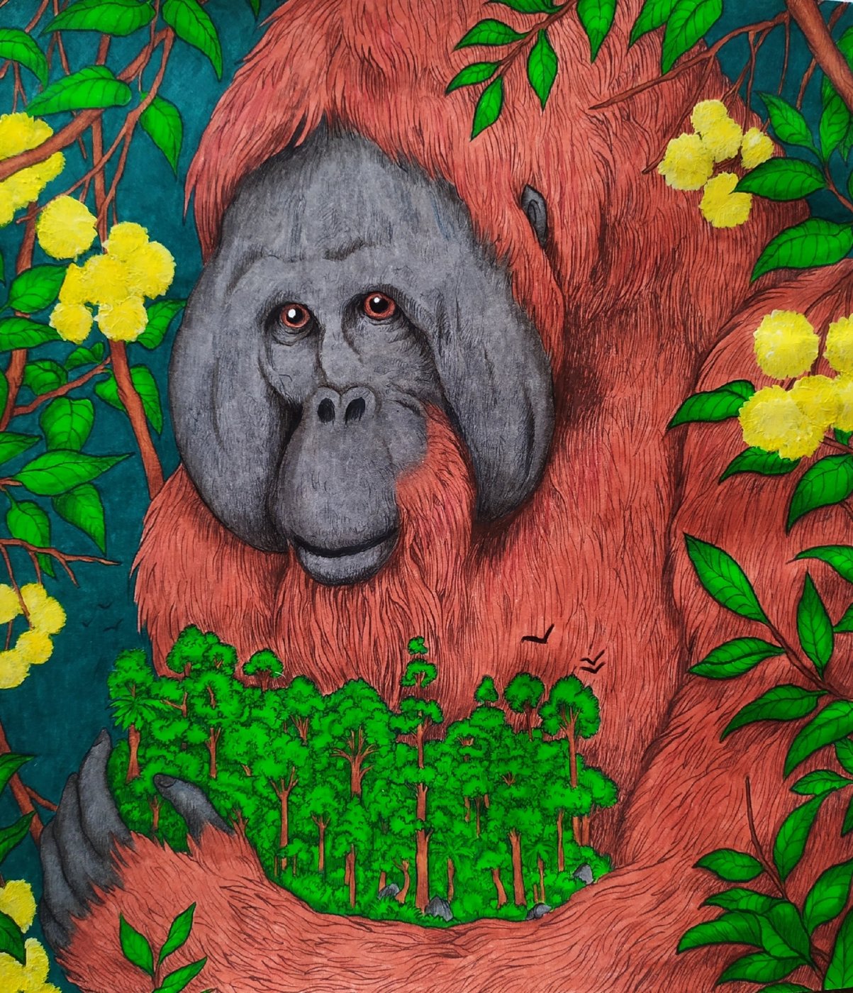 Работа от Daria_coloring_hobby