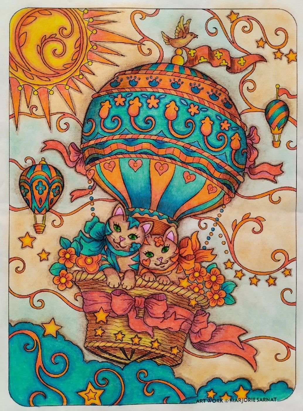 Работа от Daria_coloring_hobby