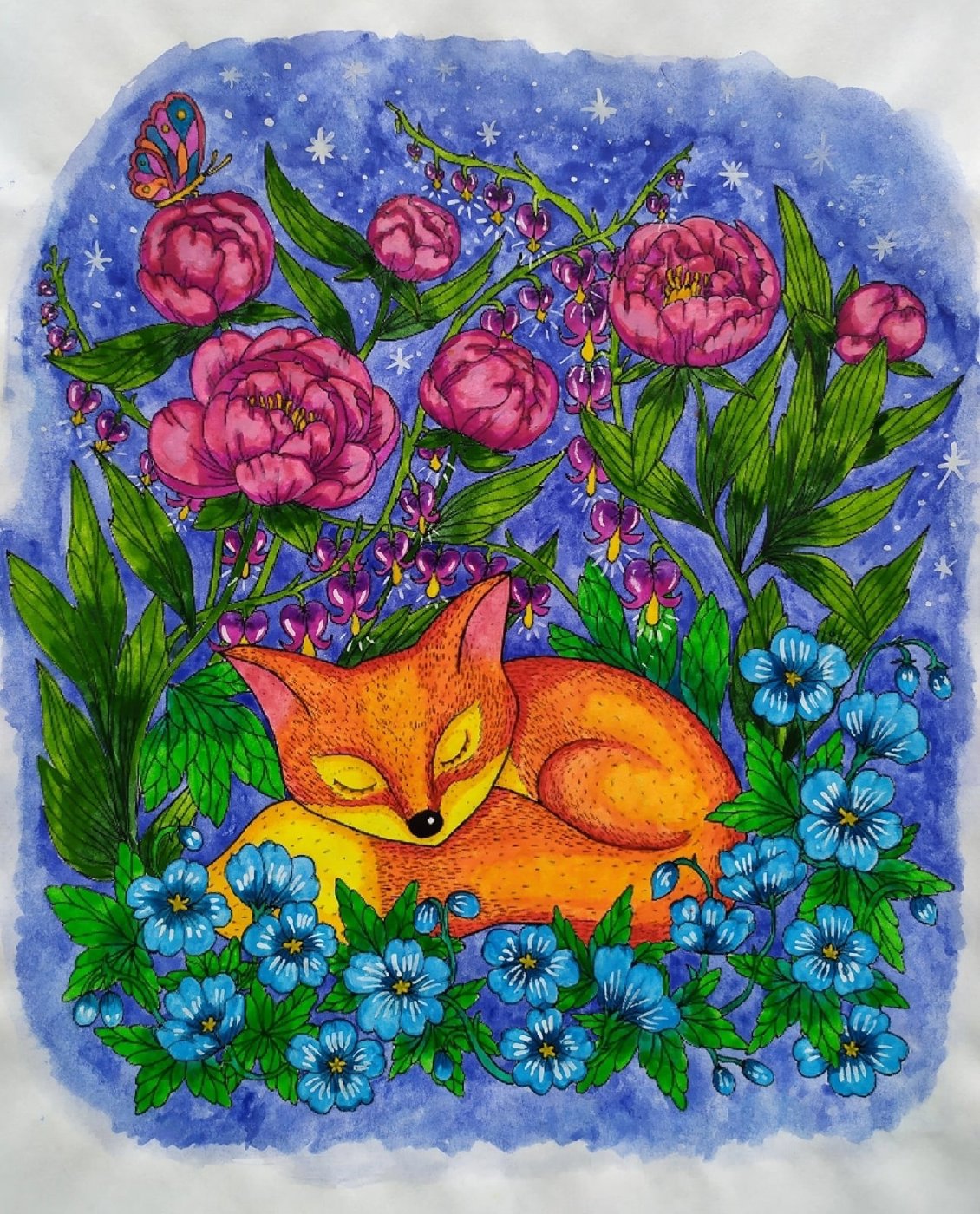 Работа от Daria_coloring_hobby
