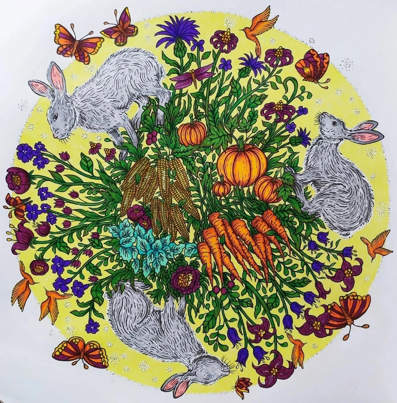 Работа от Daria_coloring_hobby