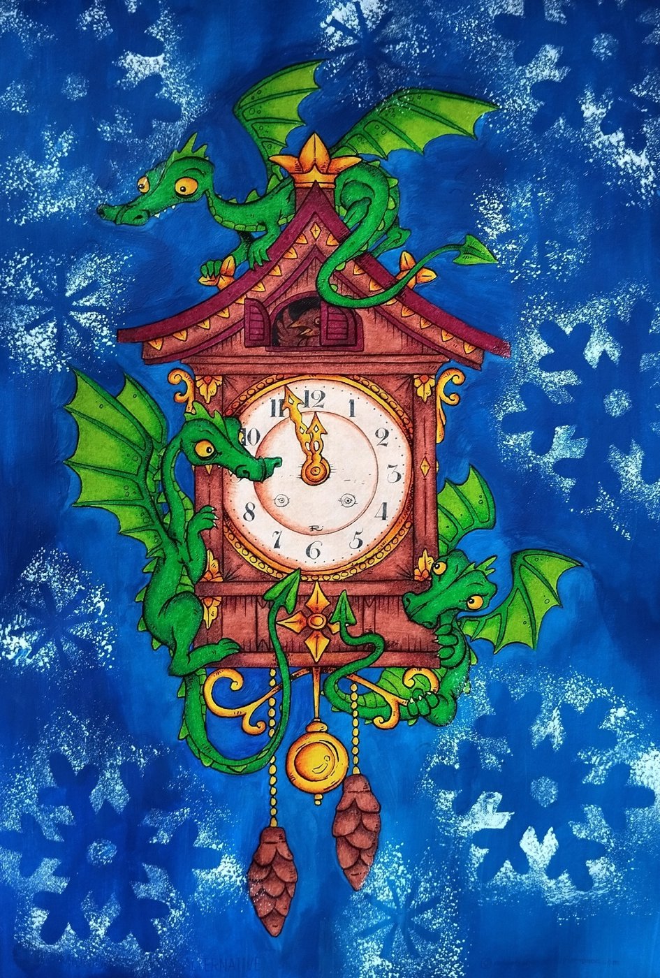 Работа от Daria_coloring_hobby