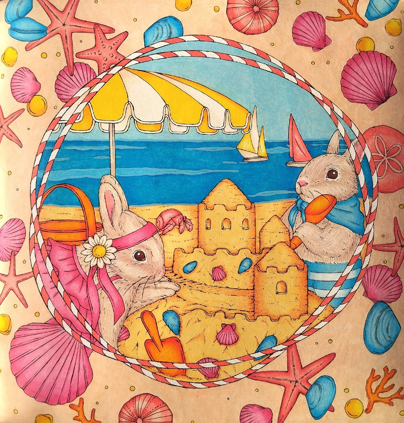 Работа от Daria_coloring_hobby