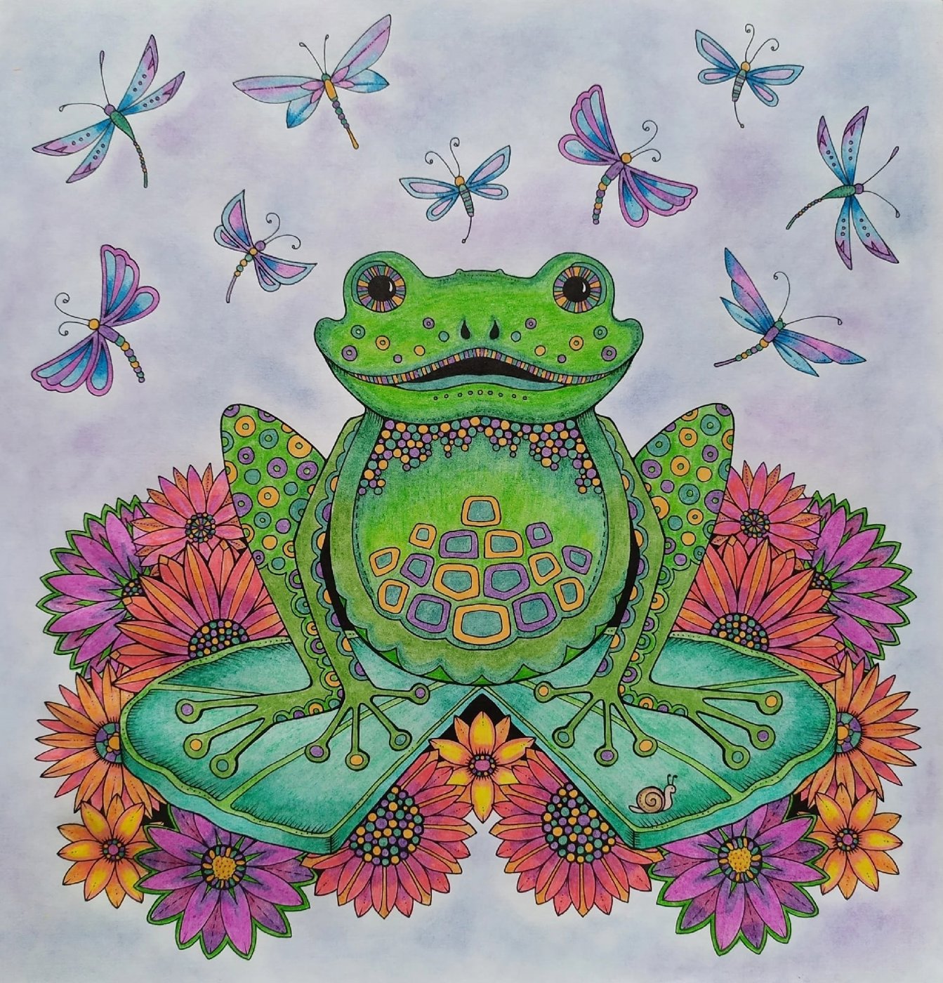 Работа от Daria_coloring_hobby