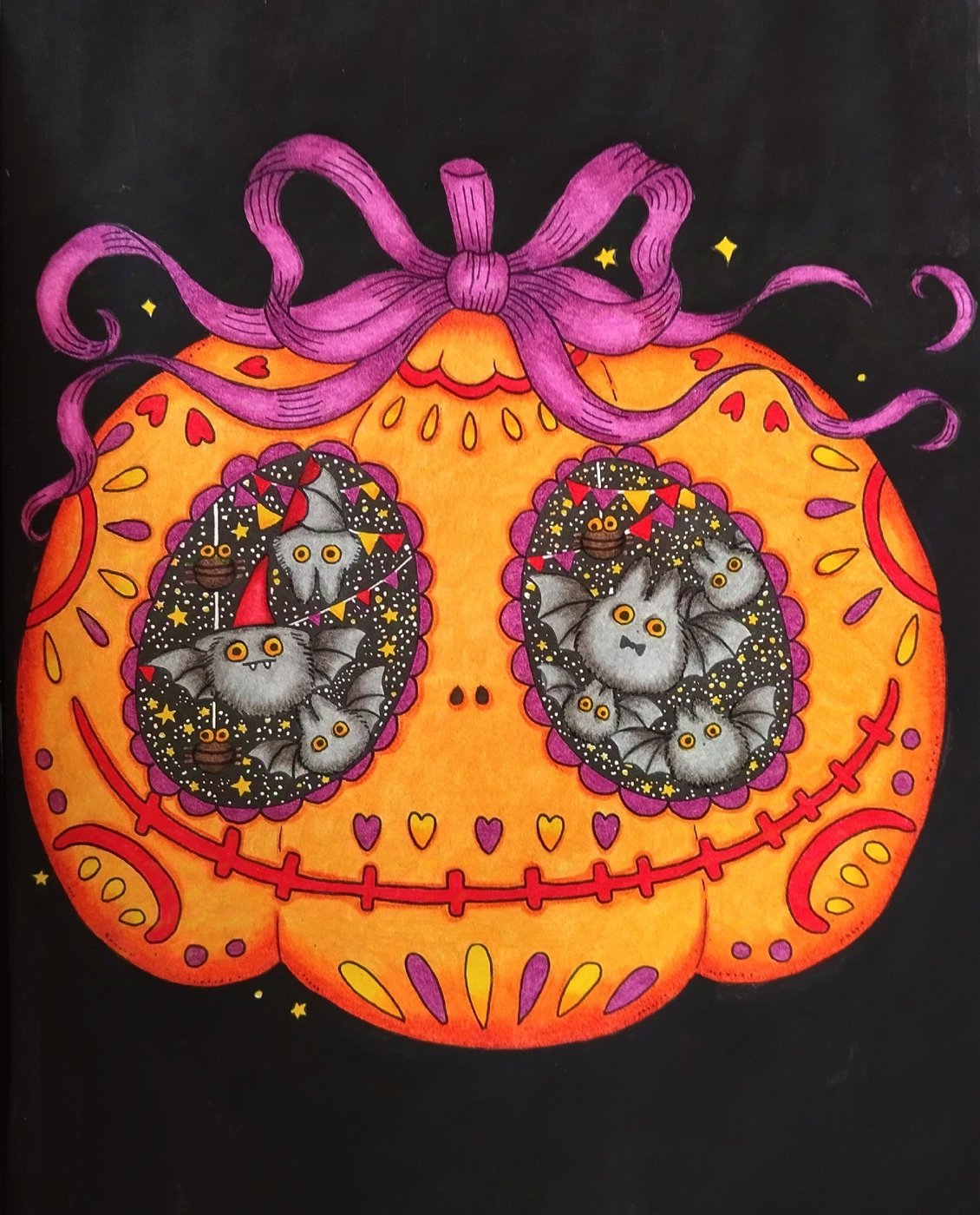 Работа от Daria_coloring_hobby