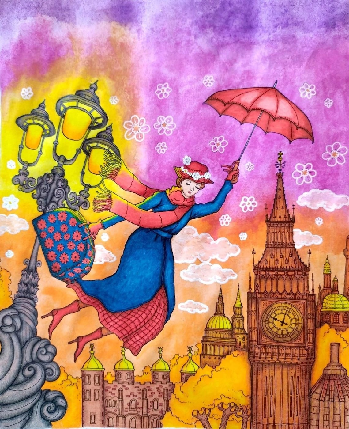 Работа от Daria_coloring_hobby