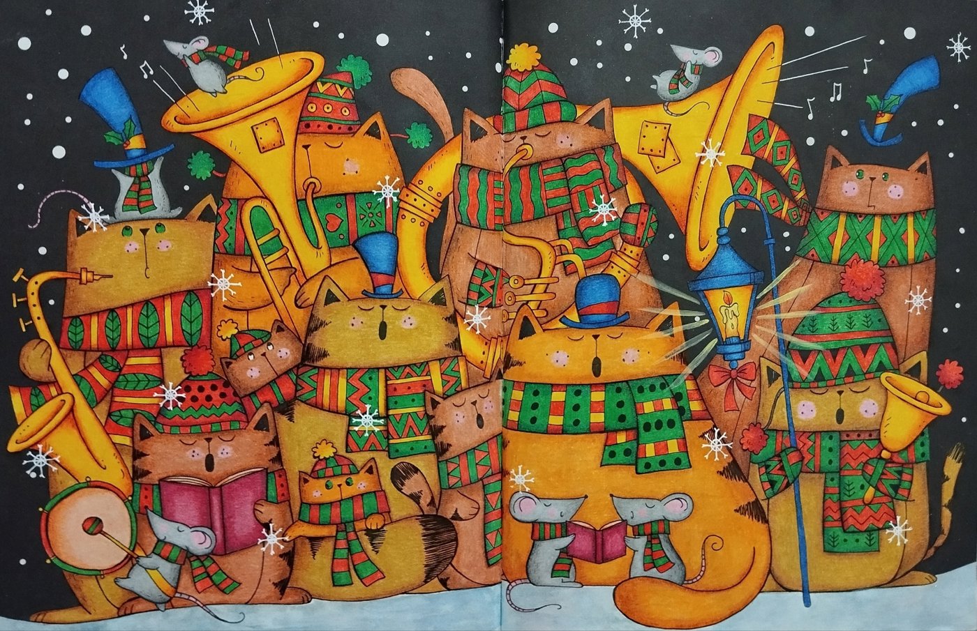Работа от Daria_coloring_hobby