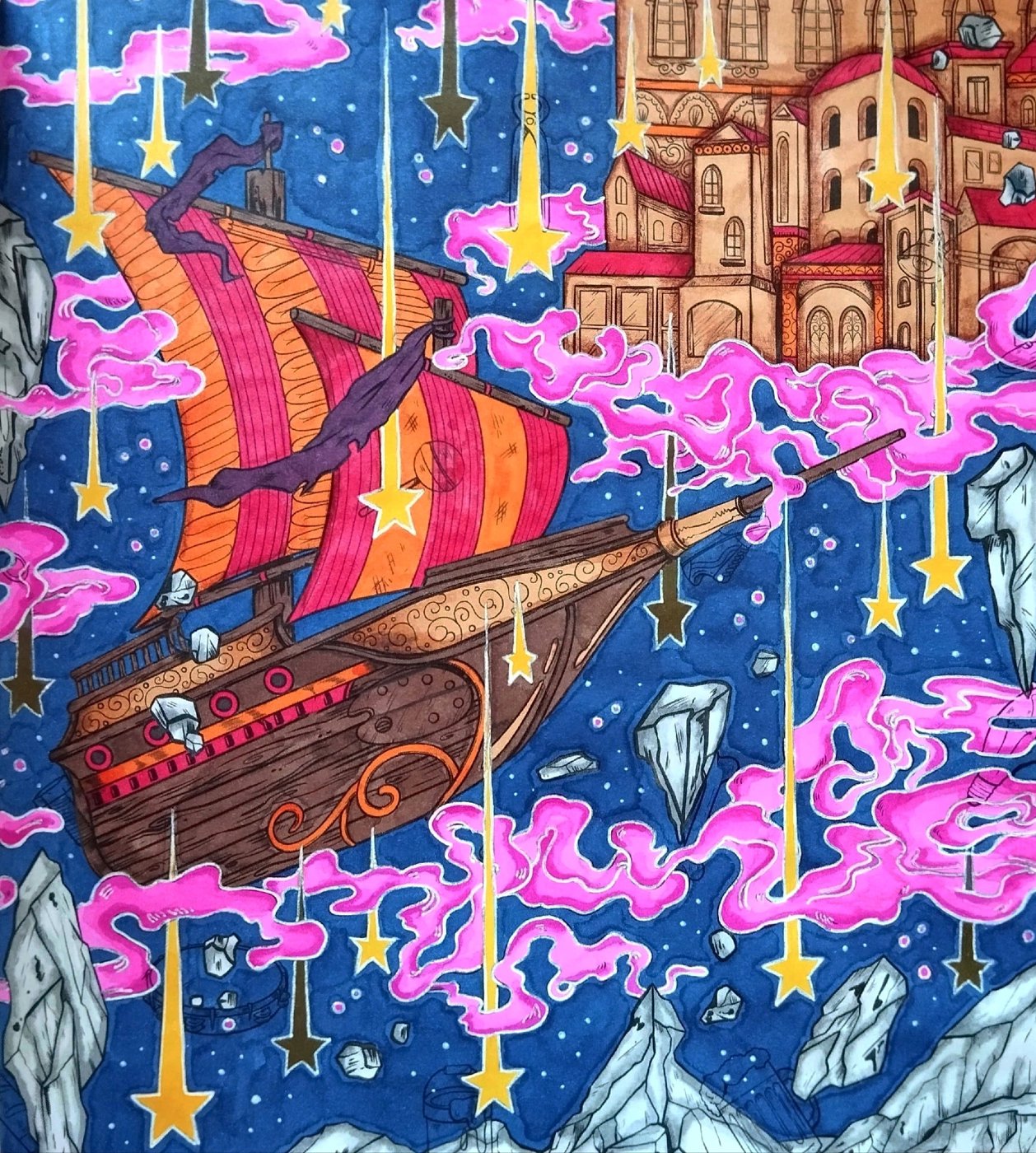 Работа от Daria_coloring_hobby