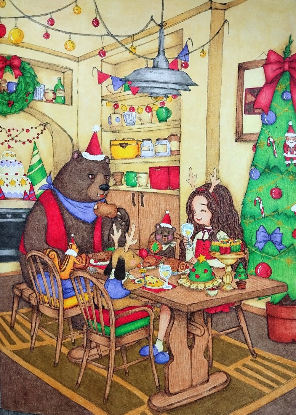 Работа от Daria_coloring_hobby