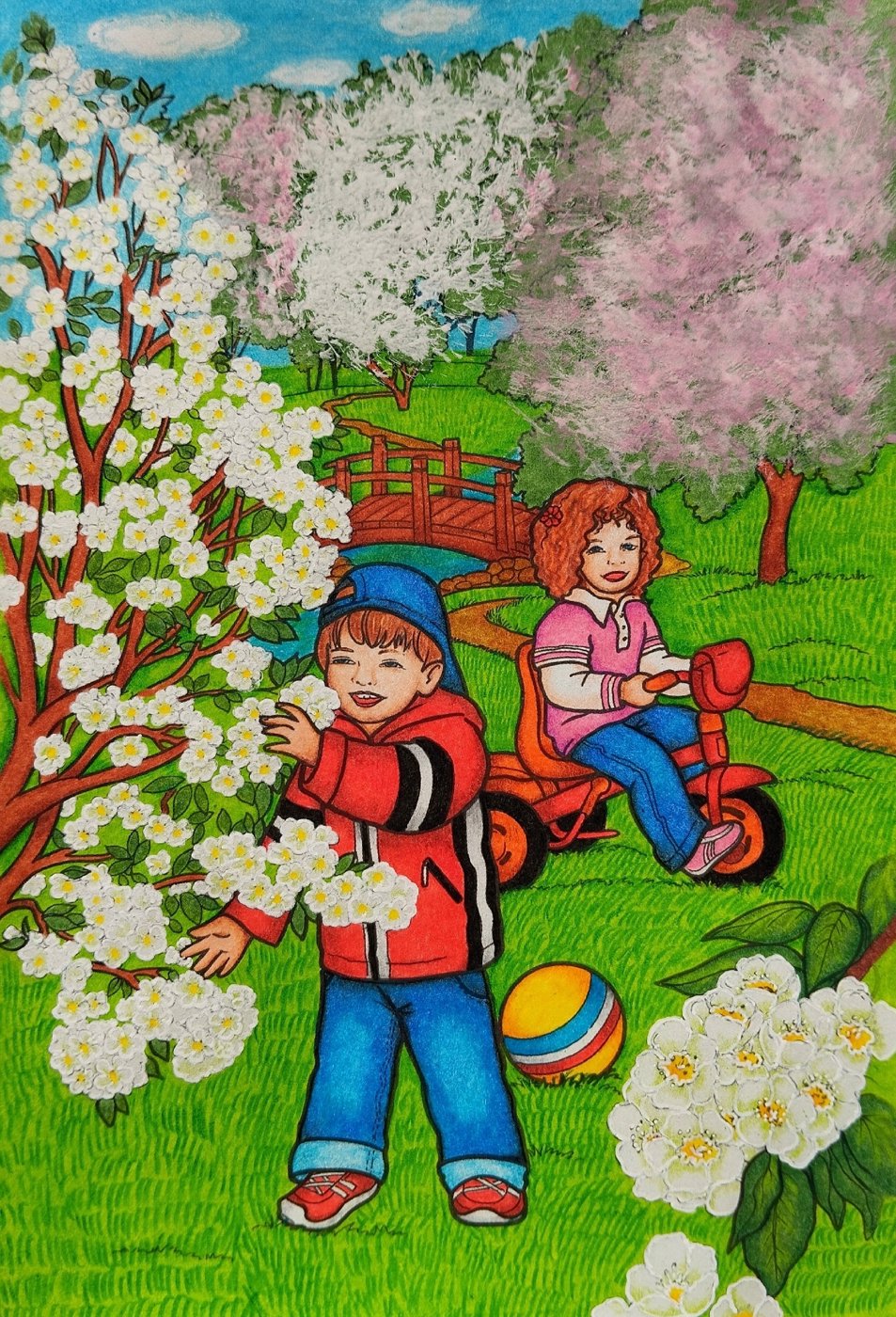 Работа от Daria_coloring_hobby