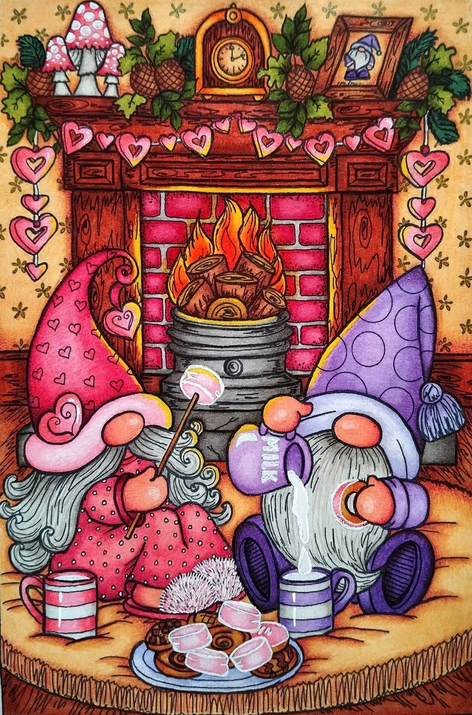 Работа от Daria_coloring_hobby
