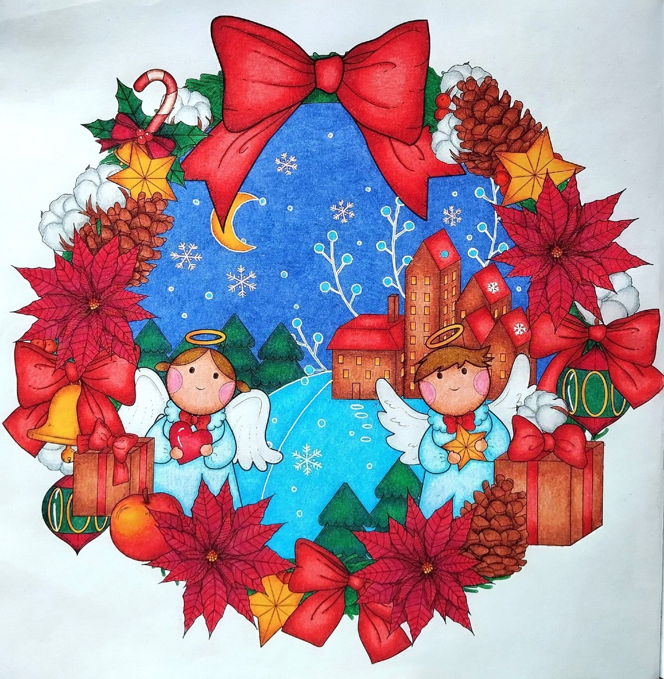 Работа от Daria_coloring_hobby