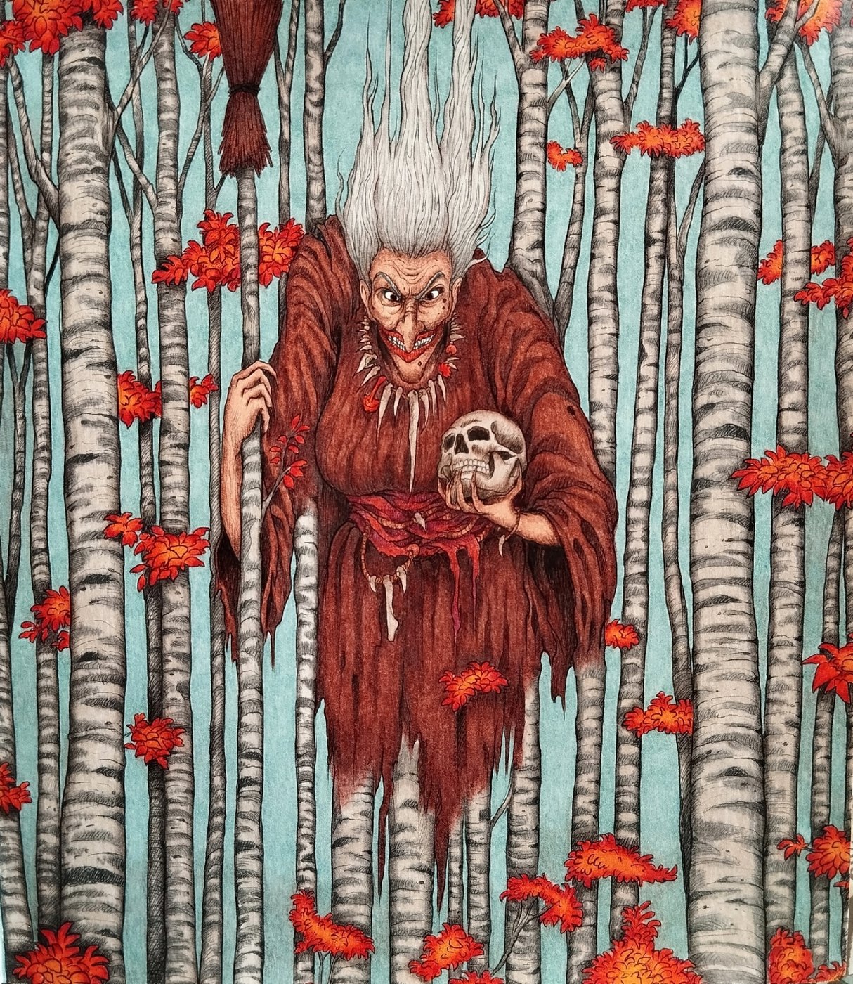Работа от Daria_coloring_hobby