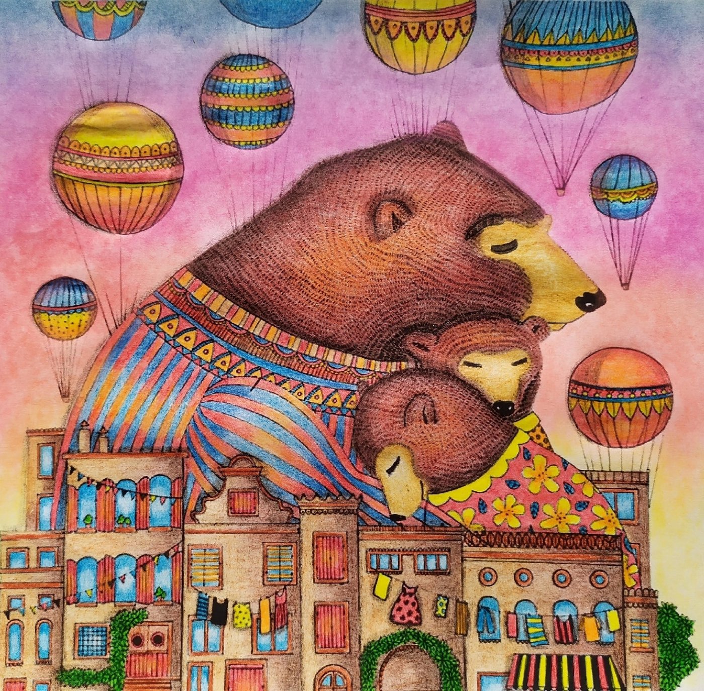 Работа от Daria_coloring_hobby