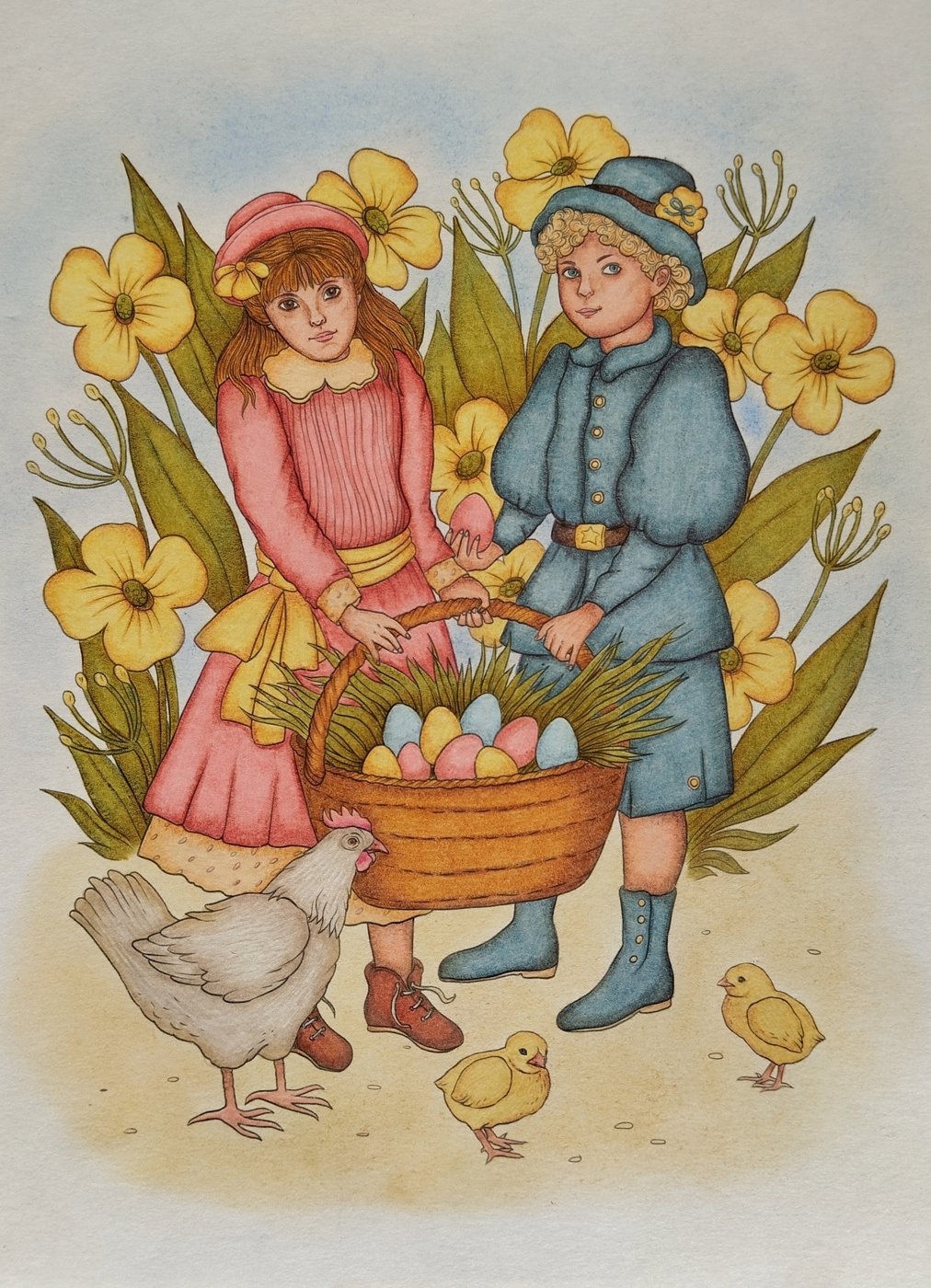 Работа от Daria_coloring_hobby