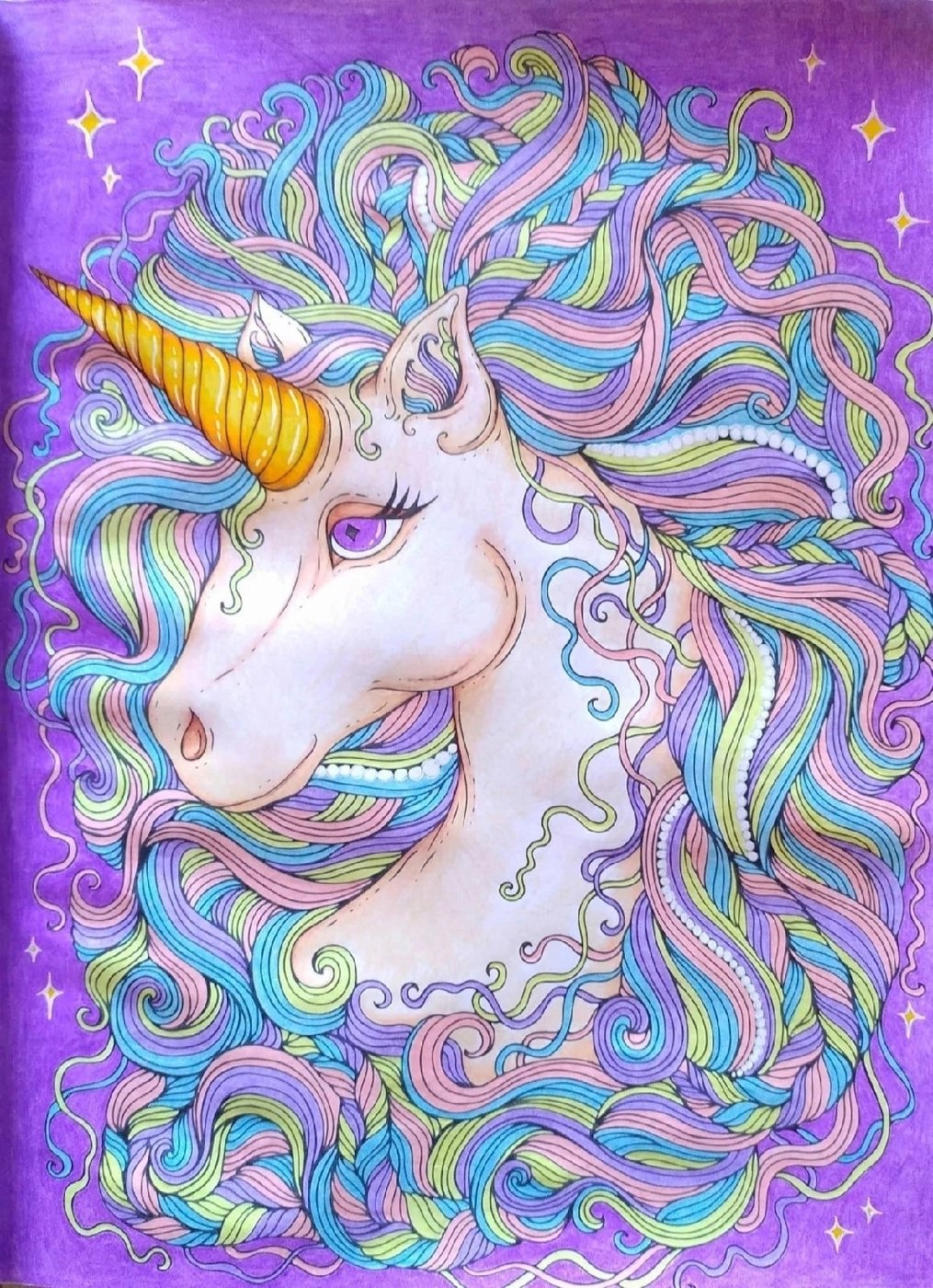 Работа от Daria_coloring_hobby