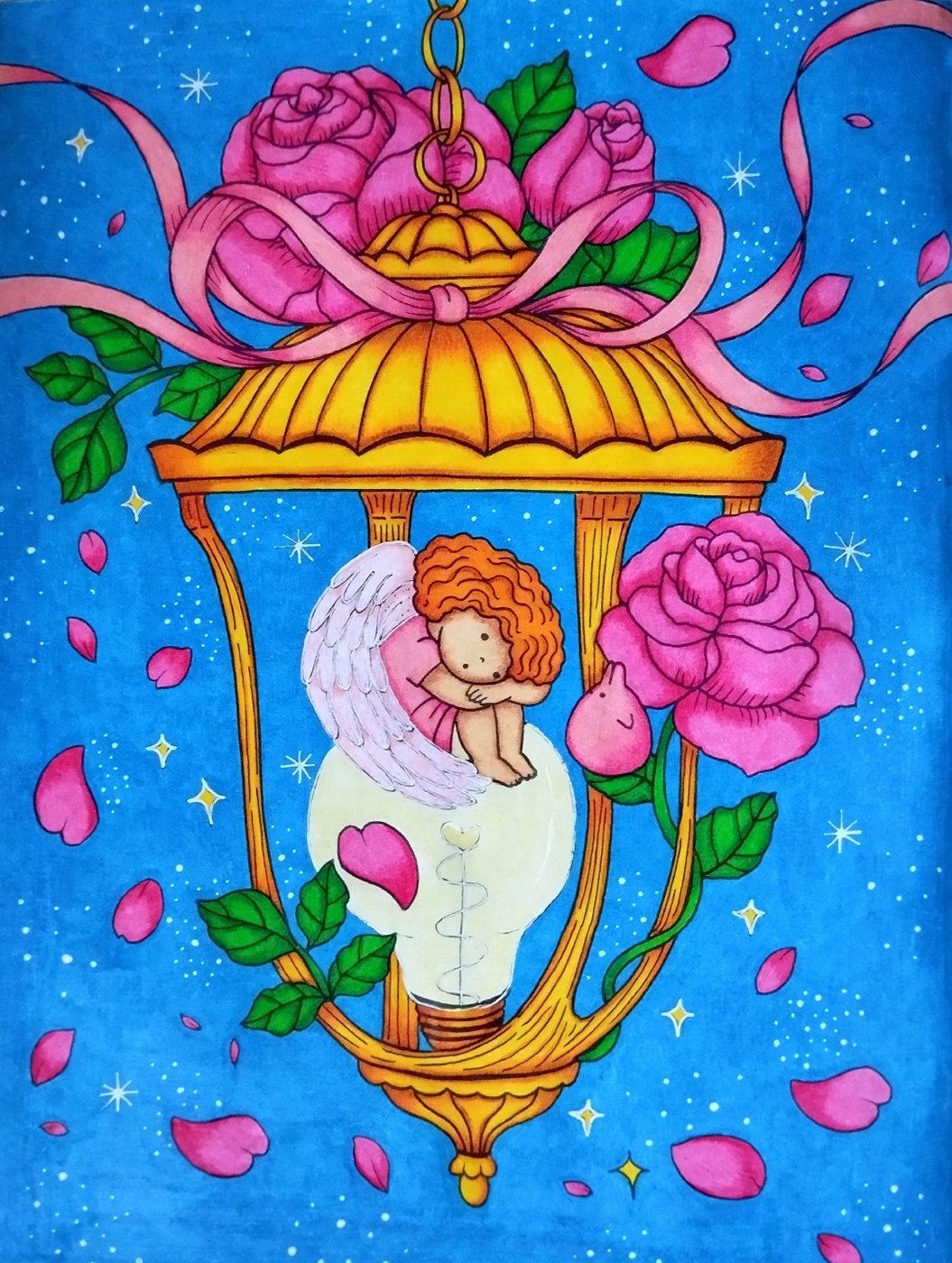 Работа от Daria_coloring_hobby
