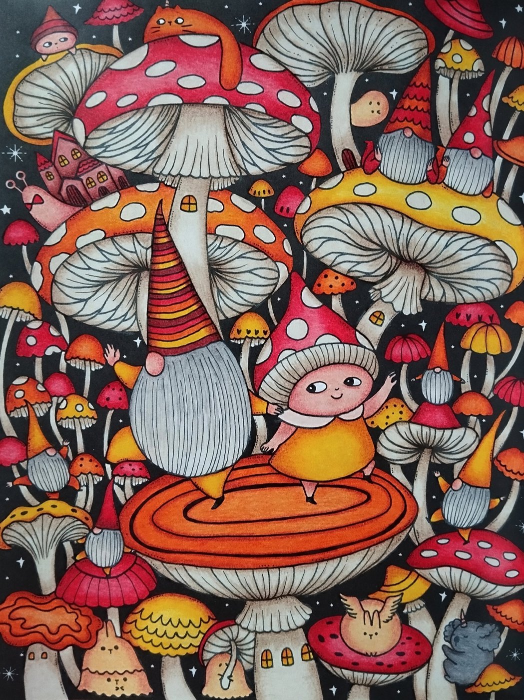 Работа от Daria_coloring_hobby